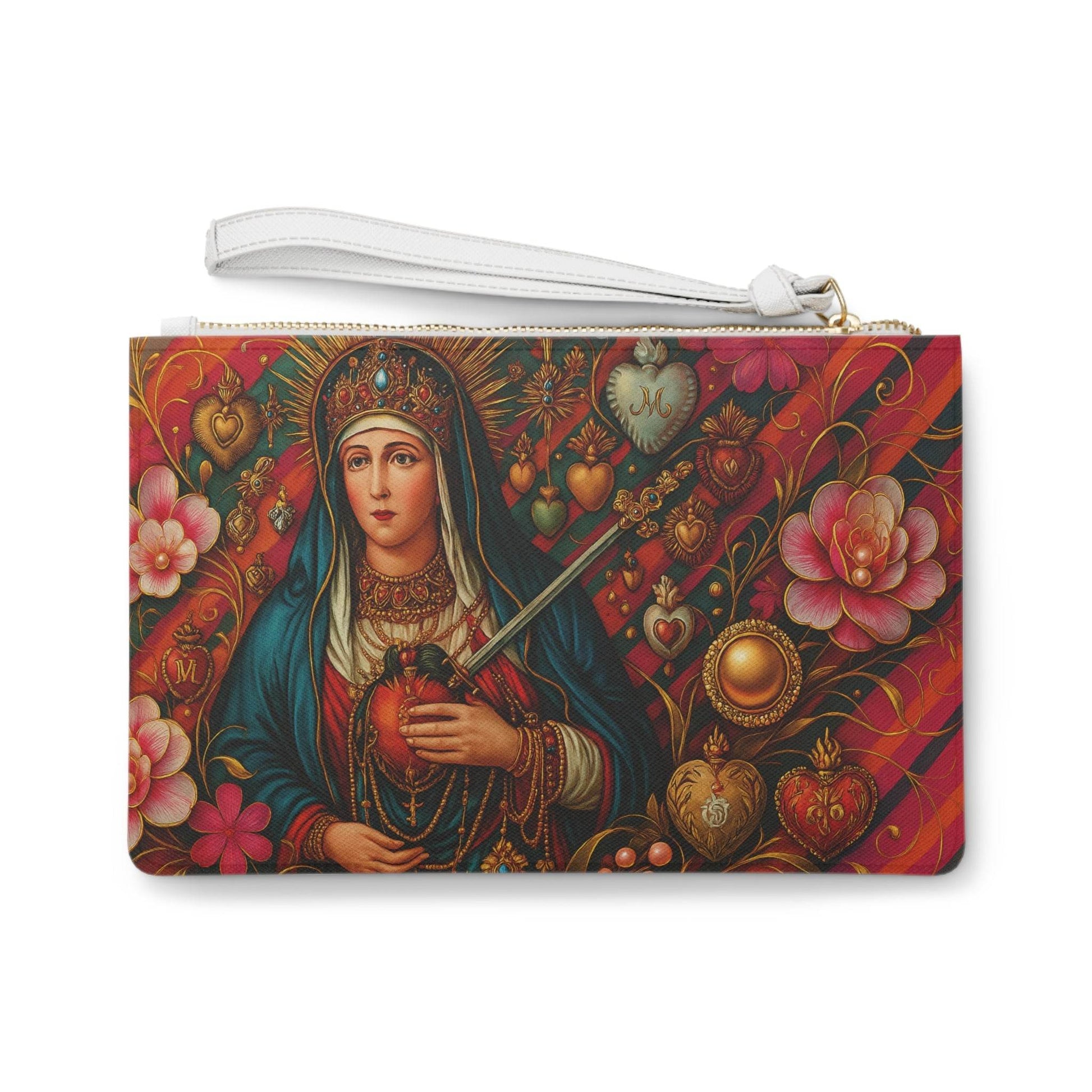Clutch Bag - Freda Ayibobo Design Handbag Purse Wallet Accessory - IntuitiveEncBoutique