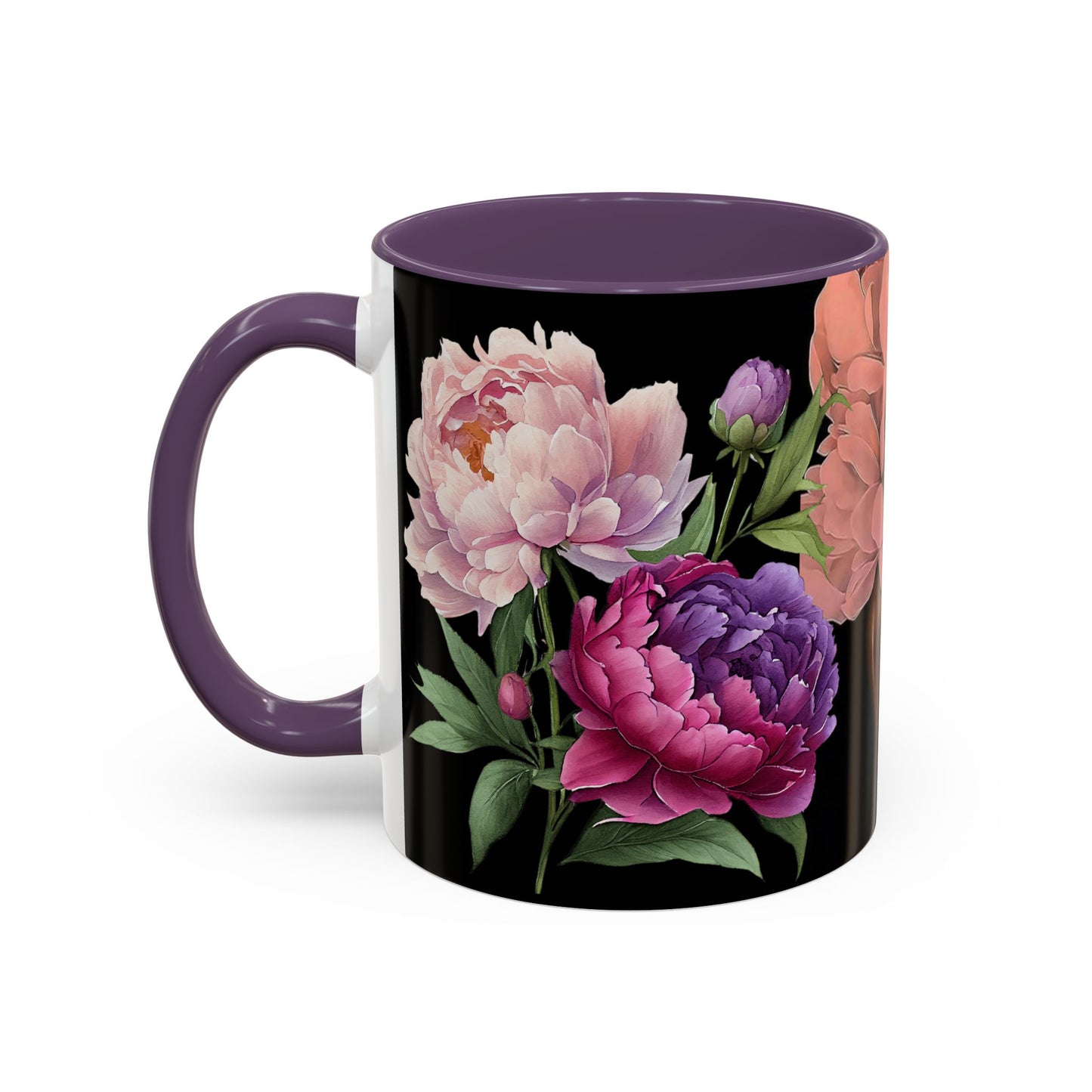 Floral Embrace Coffee Mug, Elegant Gift for Her, Unique Home Decor, Artistic Drinkware, Perfect for Birthdays, Mother's Day, Anniversaries