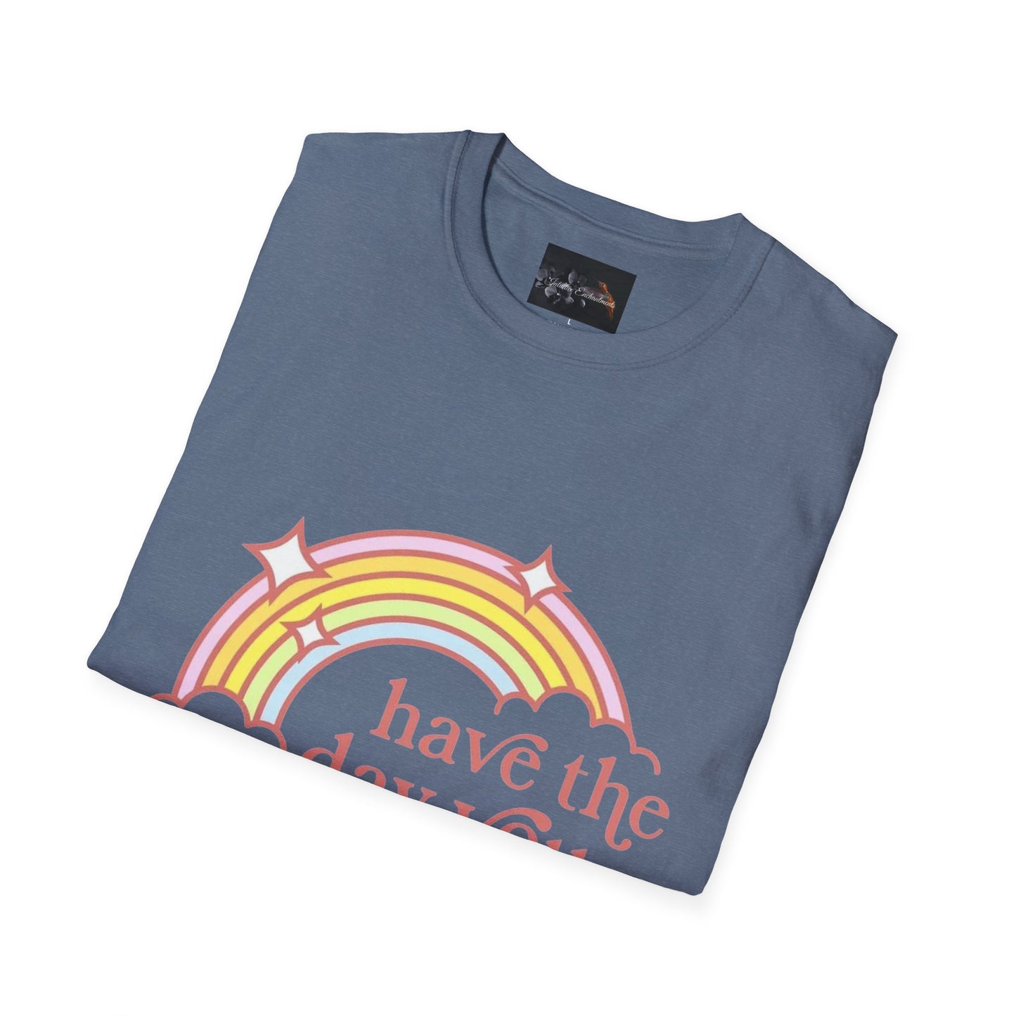 Vote-Inspired Unisex T-Shirt - 'Have the Day You Voted For' - Casual Wear, Election Day, Gift for Activists, Rainbow Design, Feel-Good