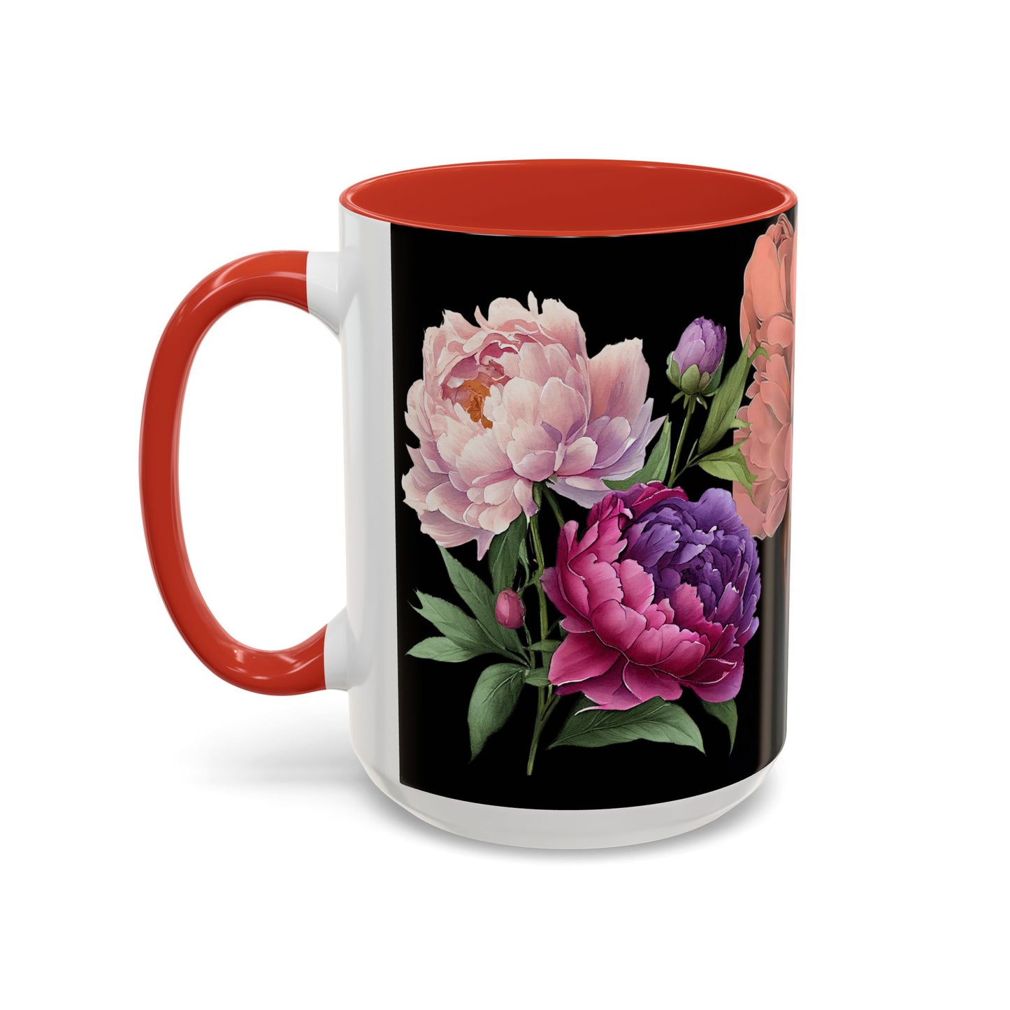 Floral Embrace Coffee Mug, Elegant Gift for Her, Unique Home Decor, Artistic Drinkware, Perfect for Birthdays, Mother's Day, Anniversaries