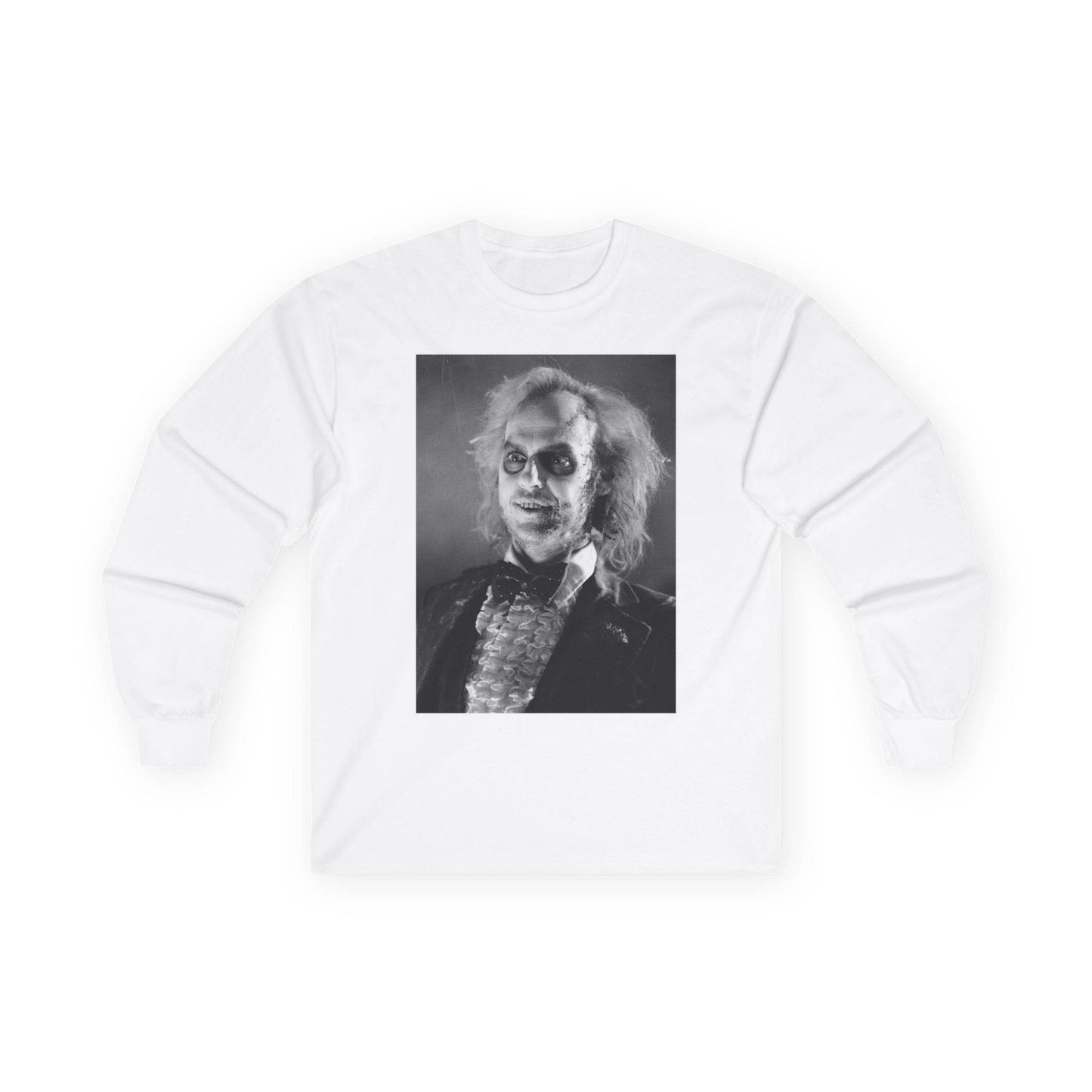 Long Sleeve Tee - Beetlejuice Design - IntuitiveEncBoutique