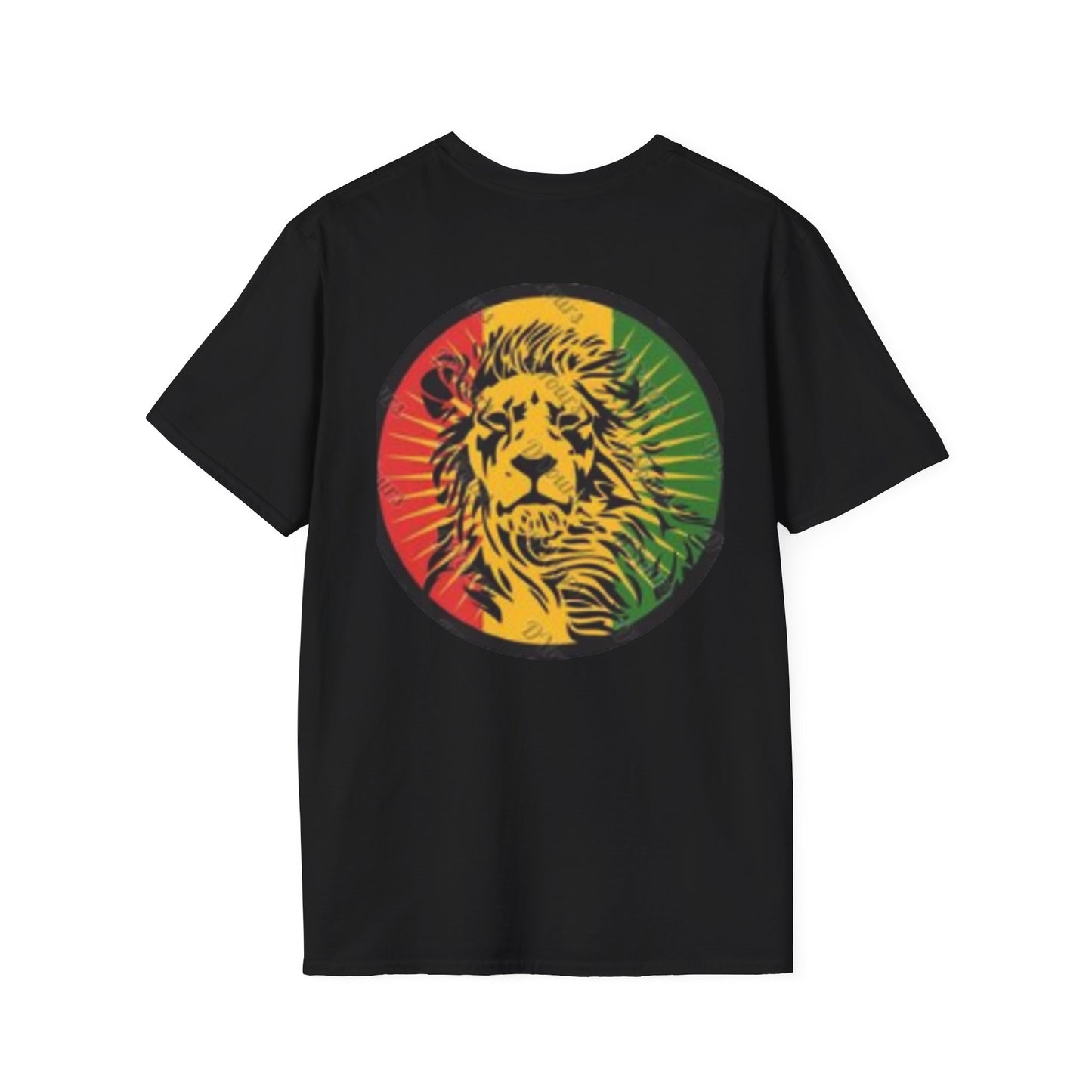 Rasta Vibes Unisex T-Shirt, Jah Bless Graphic Tee, Lion of Judah Shirt, Reggae Style Apparel, Festival Wear, Gift for Music Lovers