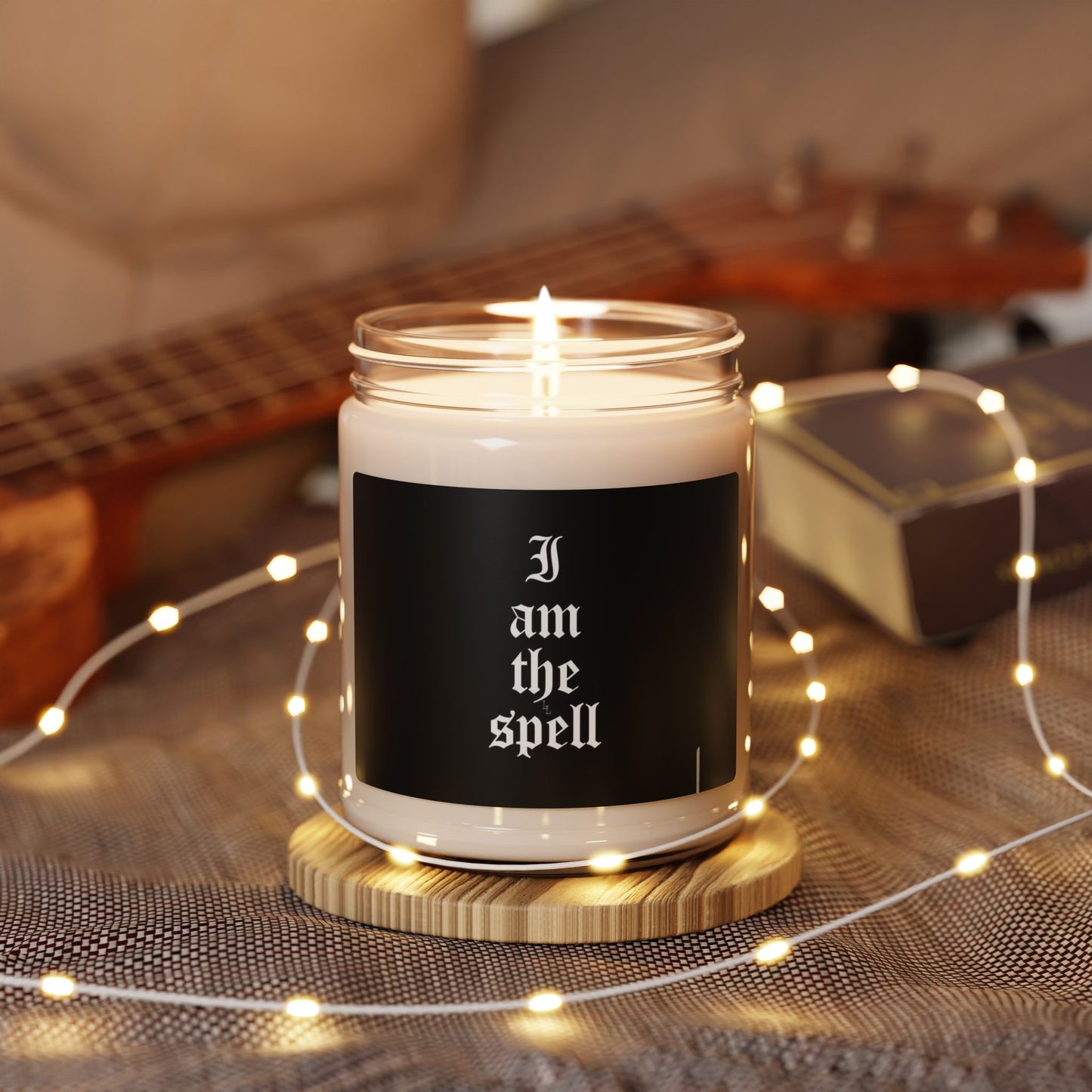 Magical Scented Soy Candle | "I am the spell" | Home Décor, Witchy Gifts, Relaxation, Self-Care, Mindfulness - IntuitiveEncBoutique