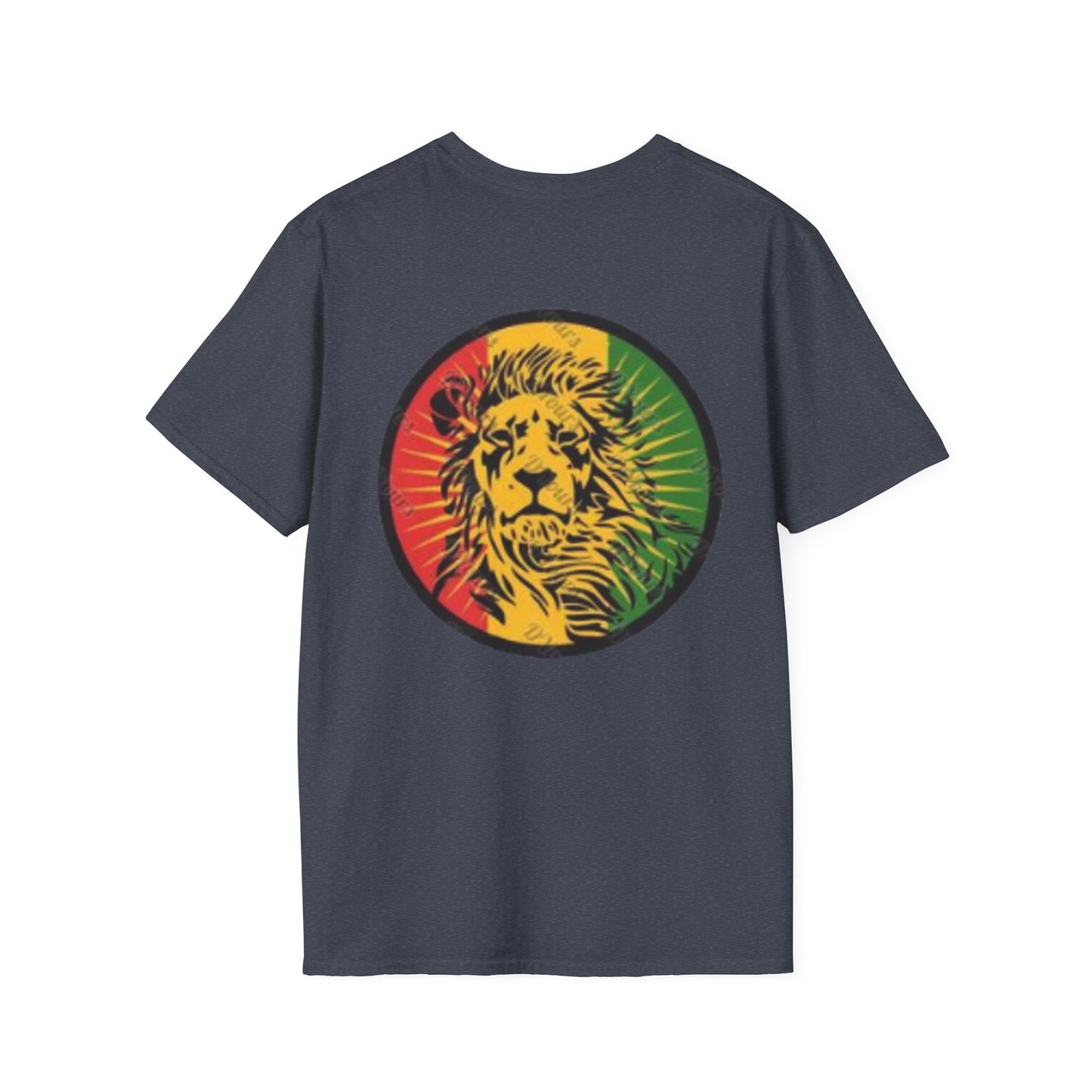 Rasta Vibes Unisex T-Shirt, Jah Bless Graphic Tee, Lion of Judah Shirt, Reggae Style Apparel, Festival Wear, Gift for Music Lovers