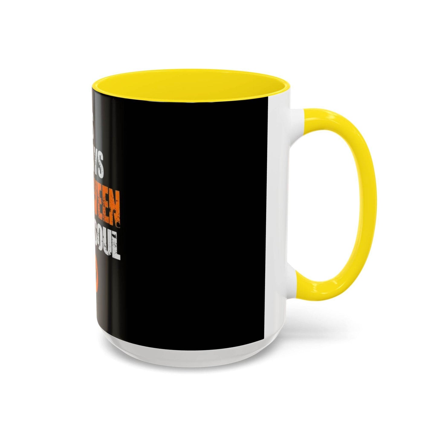 Halloween-Themed Coffee Mug, It's Always Halloween in My Soul, Festive Gift, Spooky Decor, Autumn Vibes, Coffee Lover's Gift - IntuitiveEncBoutique