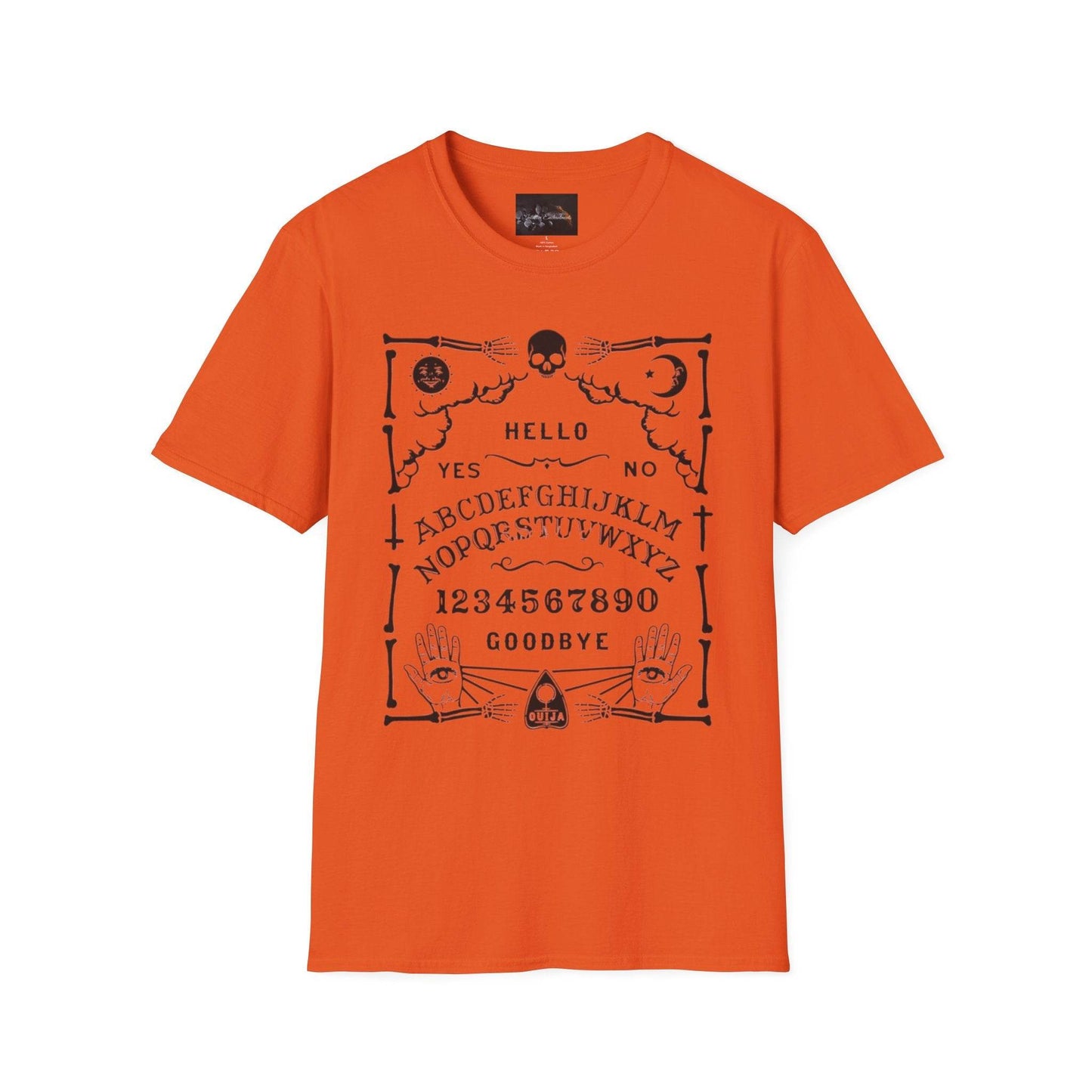 Mystical Ouija Board Unisex T-Shirt - Perfect for Halloween, Gift, Casual Wear, Spirituality, Ghost Lovers - IntuitiveEncBoutique