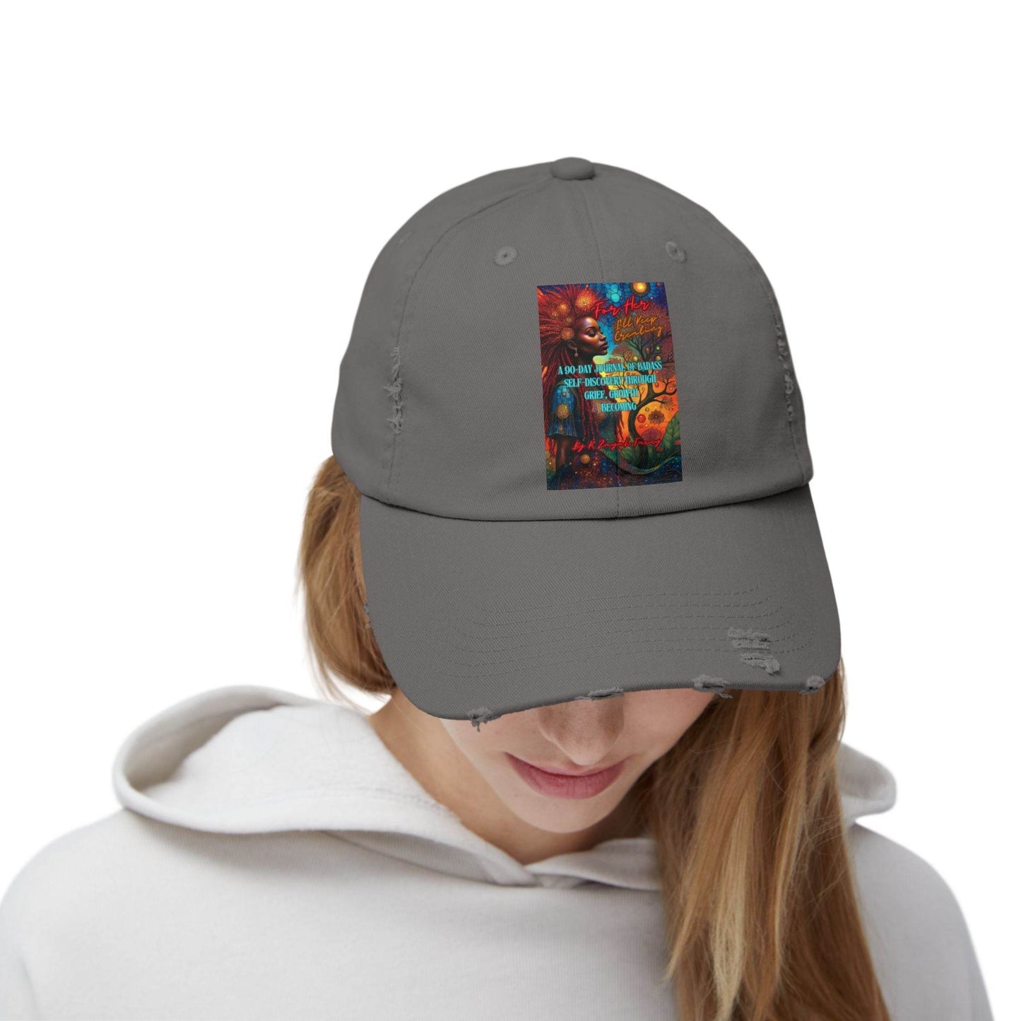 For Her I'll Keep Creating Book, Cap - IntuitiveEncBoutique