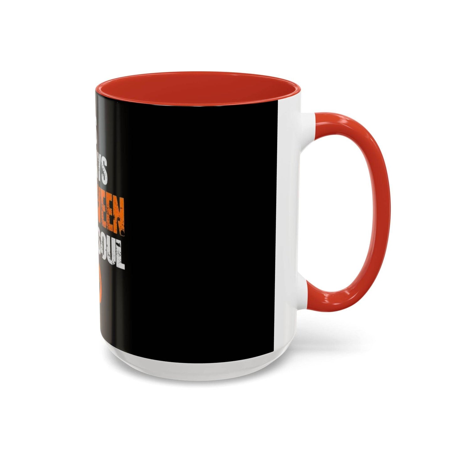 Halloween-Themed Coffee Mug, It's Always Halloween in My Soul, Festive Gift, Spooky Decor, Autumn Vibes, Coffee Lover's Gift - IntuitiveEncBoutique