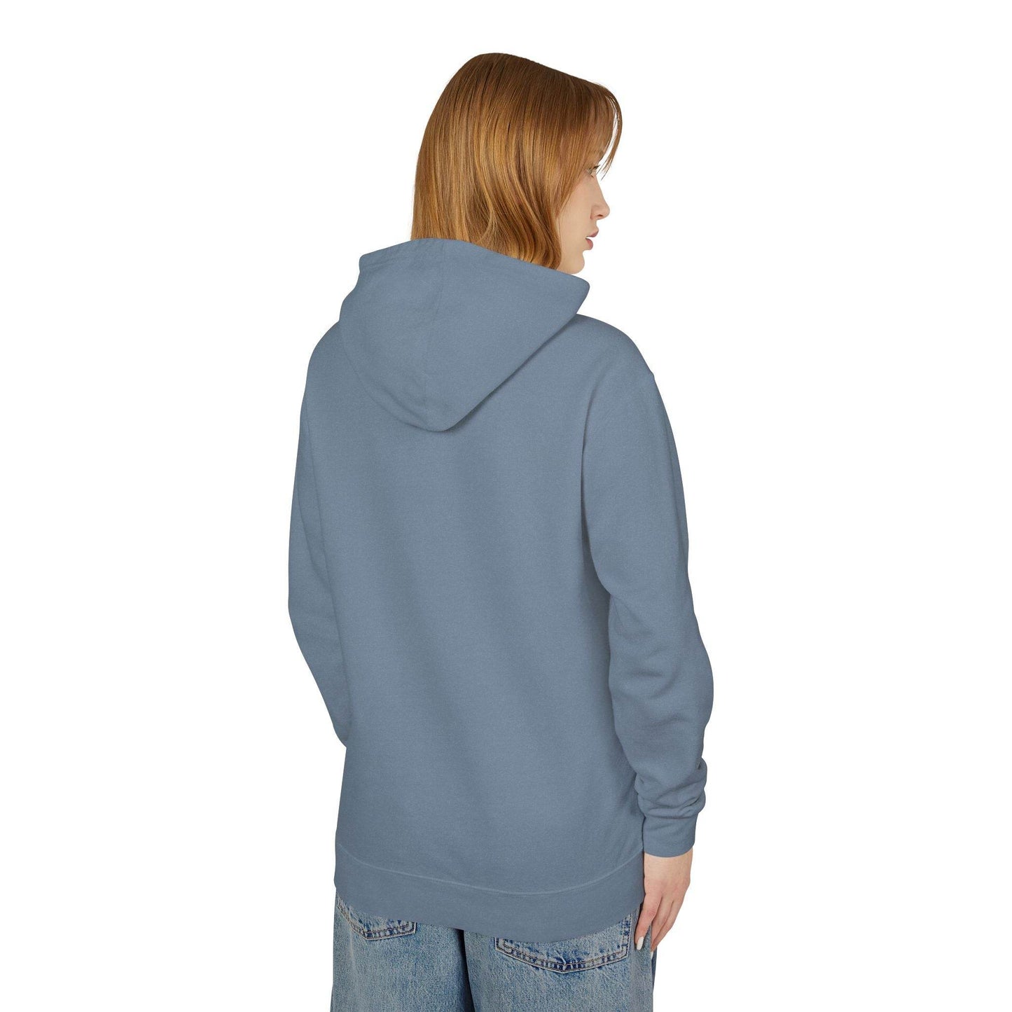 Halloween Unisex Lightweight Hoodie, Halloqueen Sweatshirt, Cute Fall Fashion, Cozy Halloween Gift, Spooky Season Apparel - IntuitiveEncBoutique