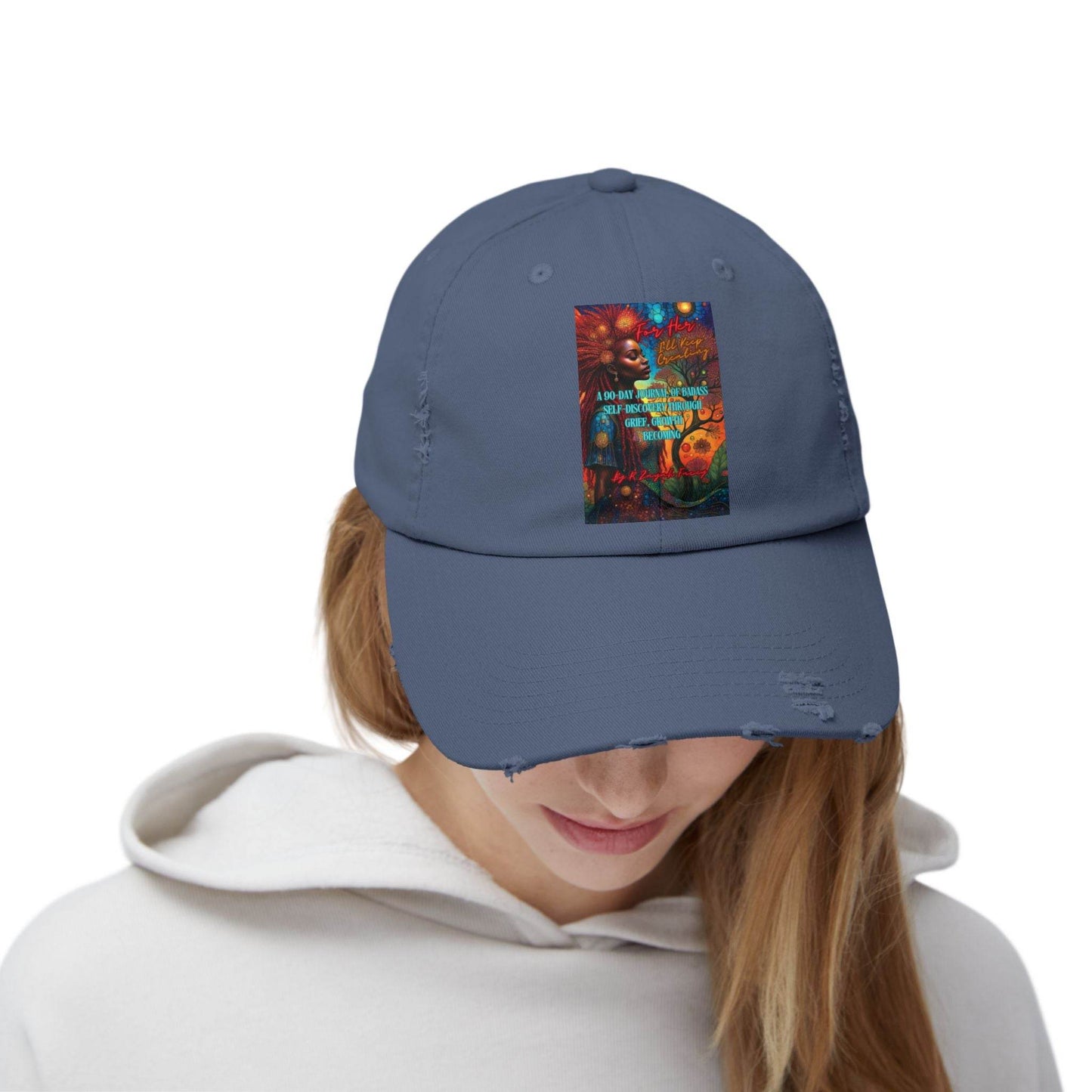 For Her I'll Keep Creating Book, Cap - IntuitiveEncBoutique