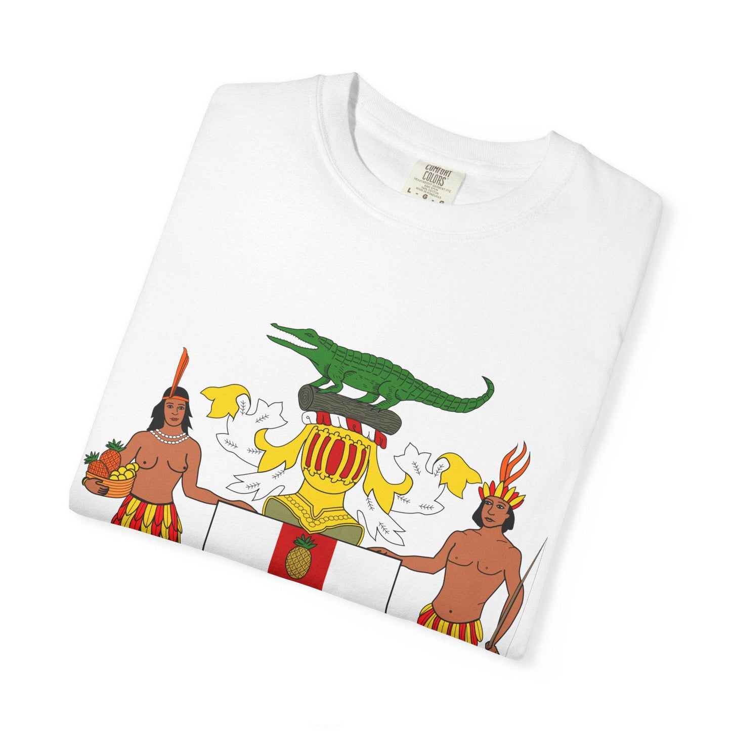 Jamaican Coat of Arms T-shirt - IntuitiveEncBoutique