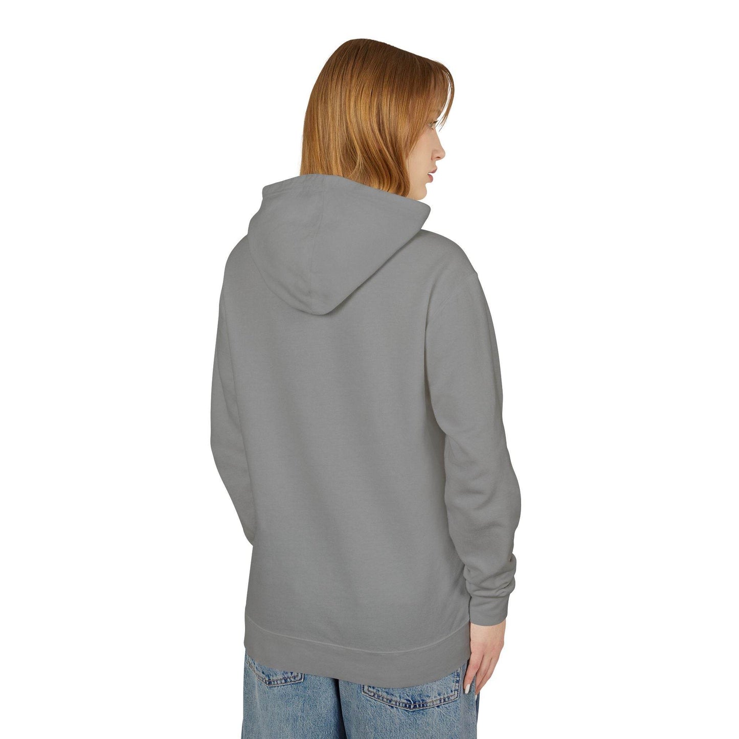 Halloween Unisex Lightweight Hoodie, Halloqueen Sweatshirt, Cute Fall Fashion, Cozy Halloween Gift, Spooky Season Apparel - IntuitiveEncBoutique