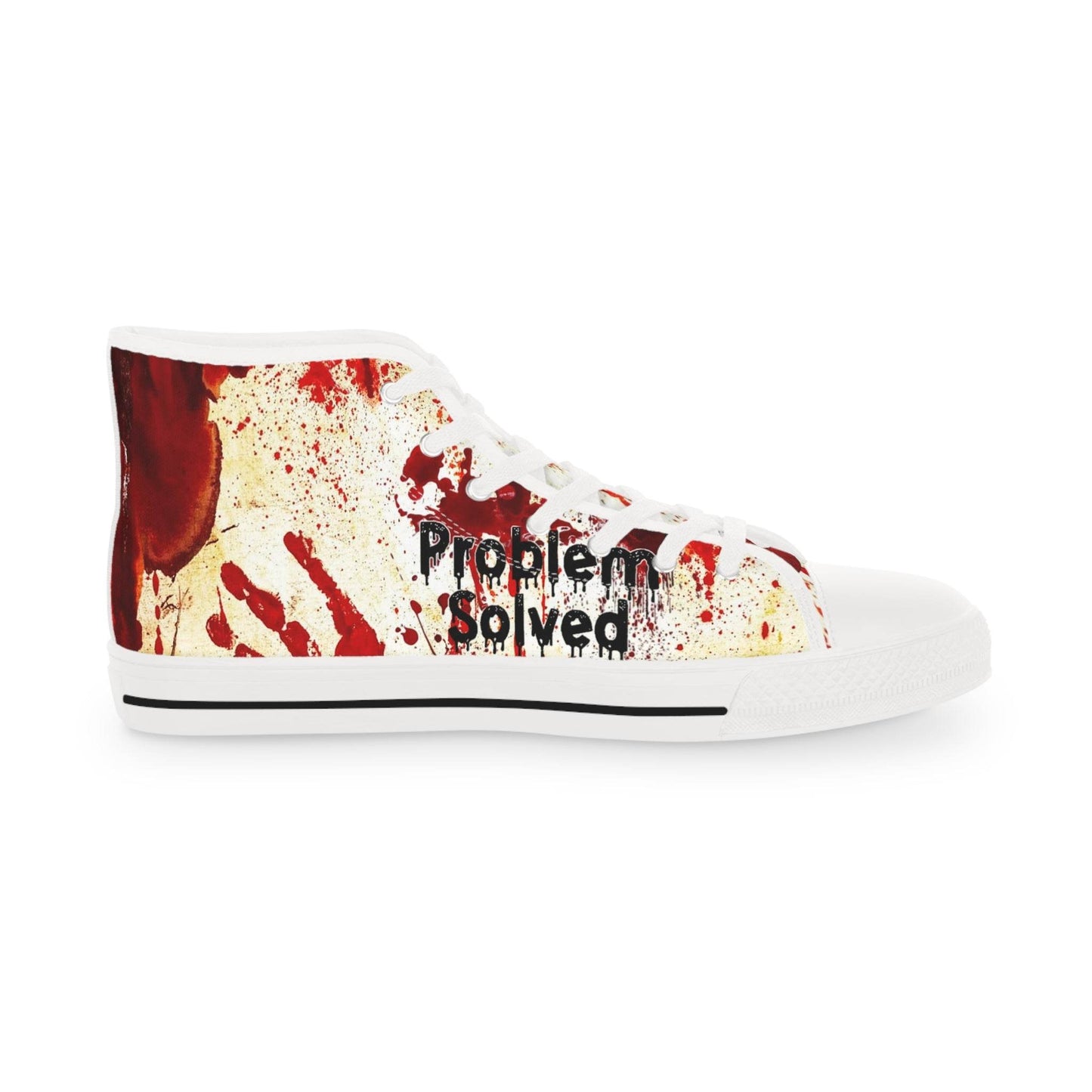 High Top Sneakers - Friday the 13th Jason Design - IntuitiveEncBoutique