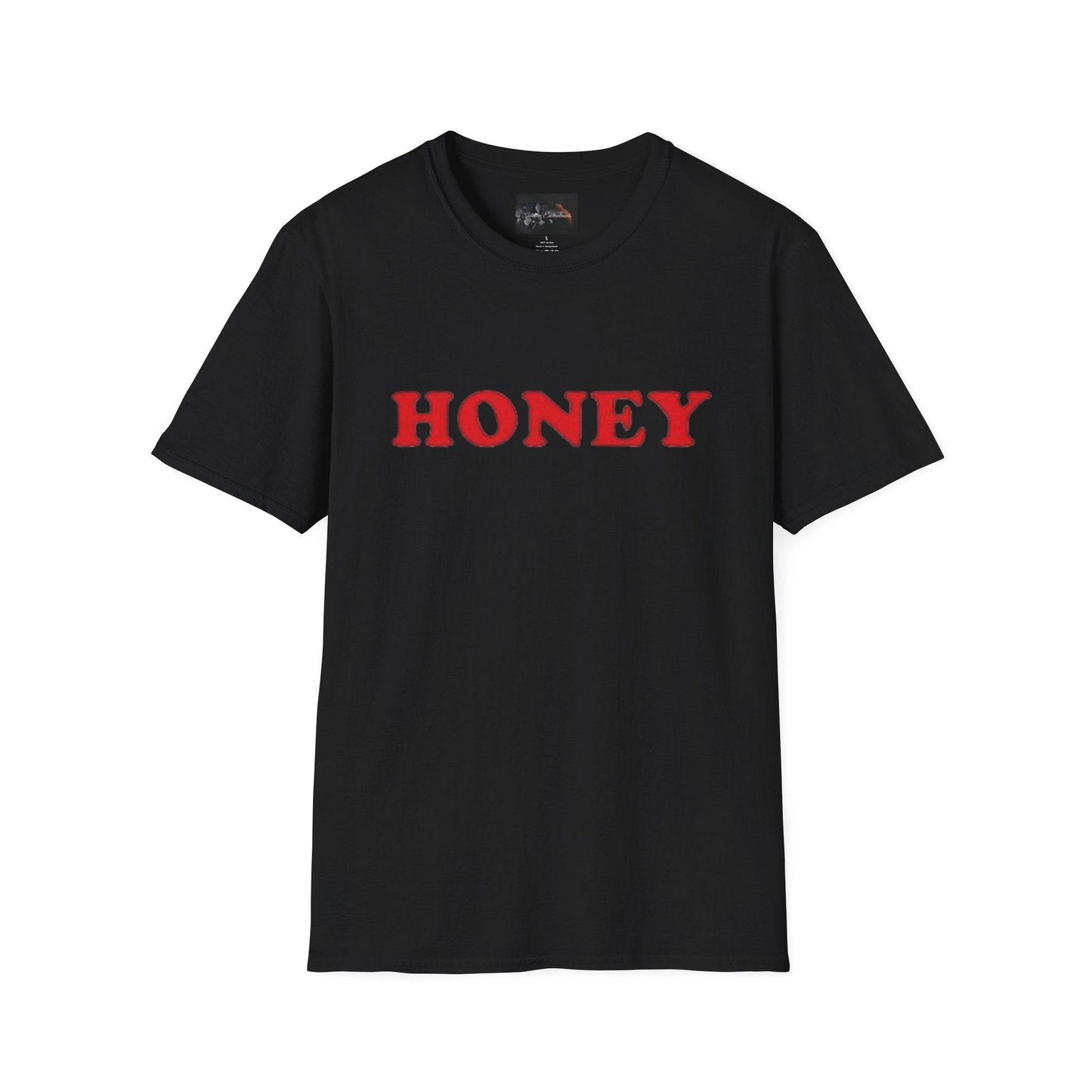 Honey Unisex Softstyle T-Shirt | Cute Gift, Casual Wear, Everyday Comfort, Spring Style, Sweet Gift for Her - IntuitiveEncBoutique