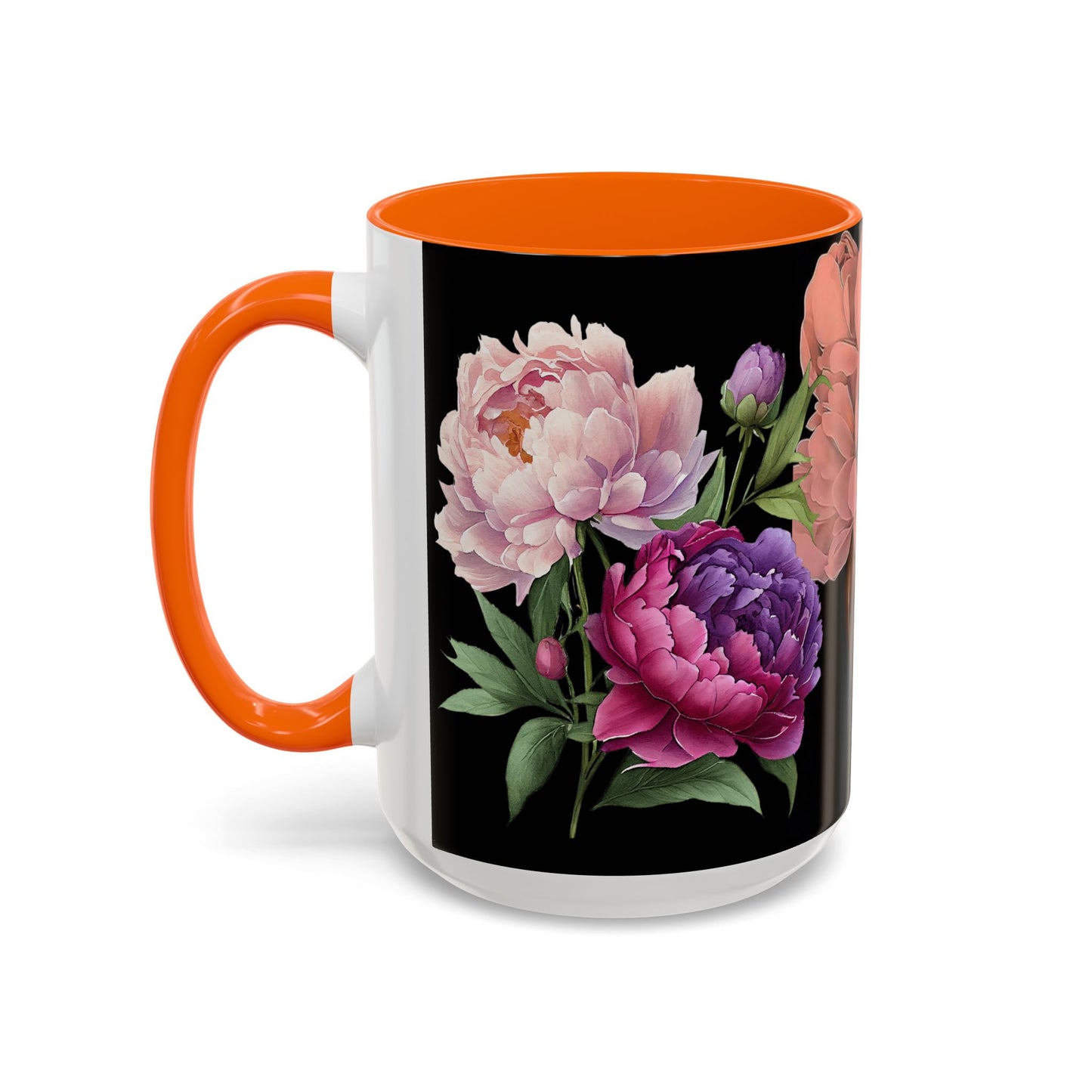 Floral Embrace Coffee Mug, Elegant Gift for Her, Unique Home Decor, Artistic Drinkware, Perfect for Birthdays, Mother's Day, Anniversaries