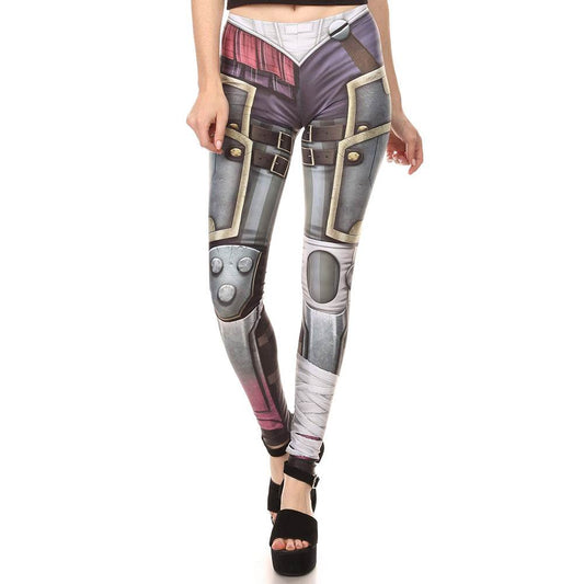 Women Leggings Digital Print Army Workout - IntuitiveEncBoutique