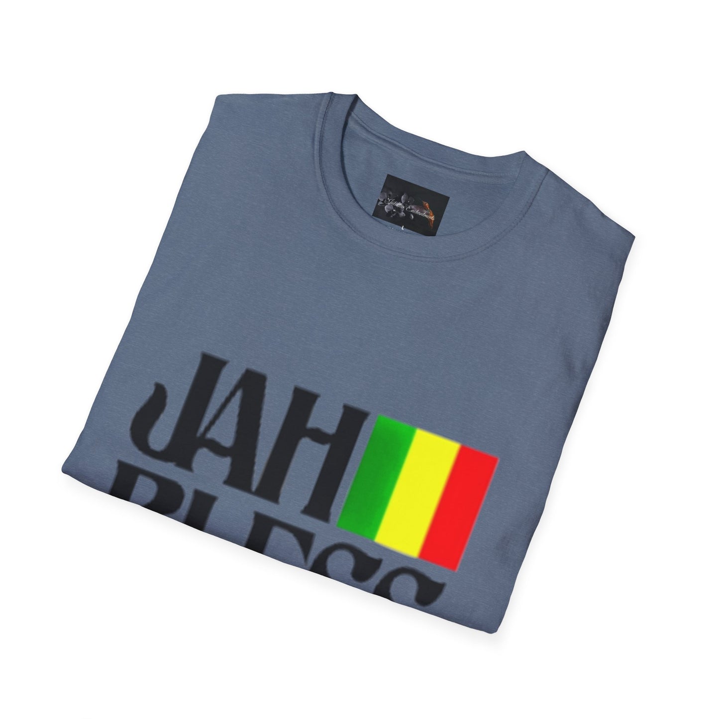 Rasta Vibes Unisex T-Shirt, Jah Bless Graphic Tee, Lion of Judah Shirt, Reggae Style Apparel, Festival Wear, Gift for Music Lovers