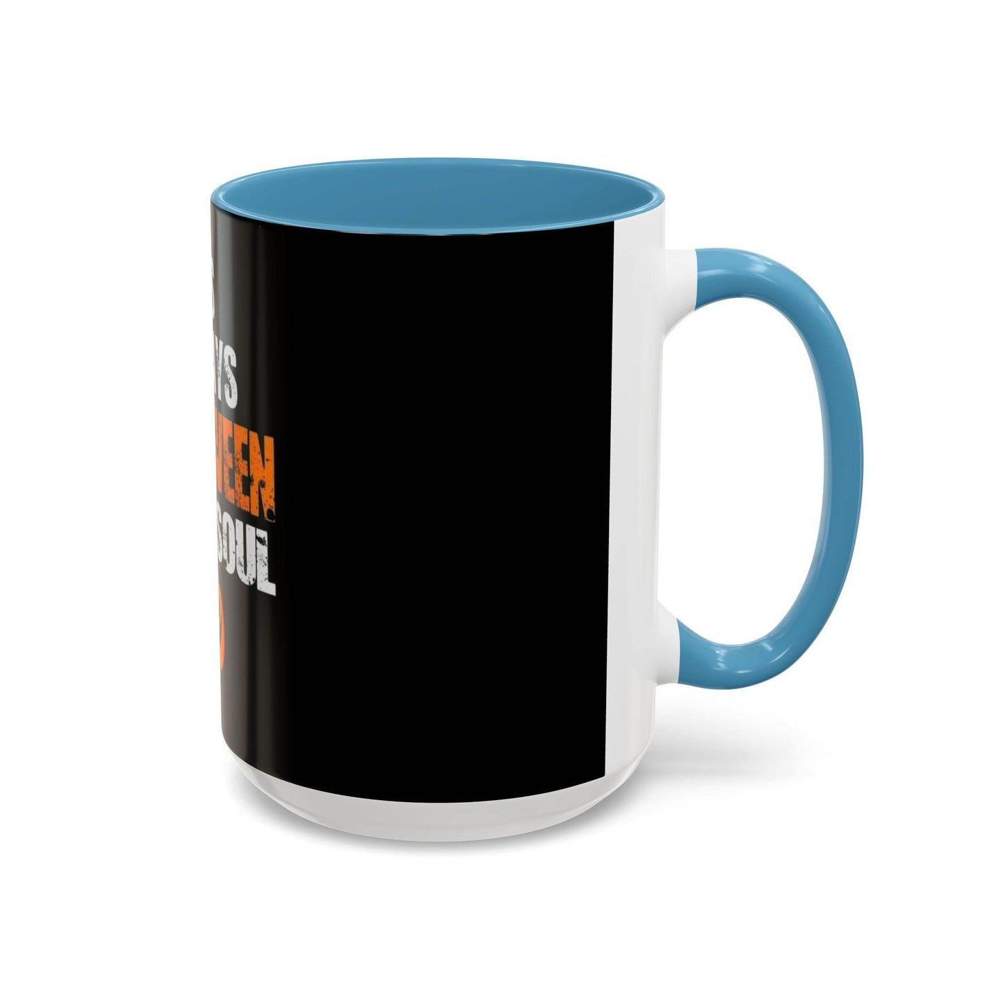 Halloween-Themed Coffee Mug, It's Always Halloween in My Soul, Festive Gift, Spooky Decor, Autumn Vibes, Coffee Lover's Gift - IntuitiveEncBoutique