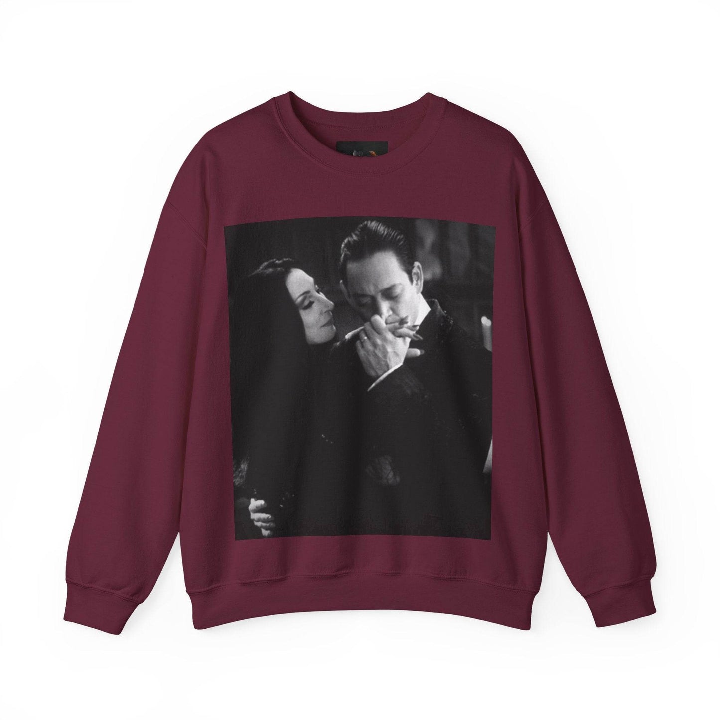 Couple Gothic Unisex Sweatshirt - Gomes & Morticia Design - IntuitiveEncBoutique