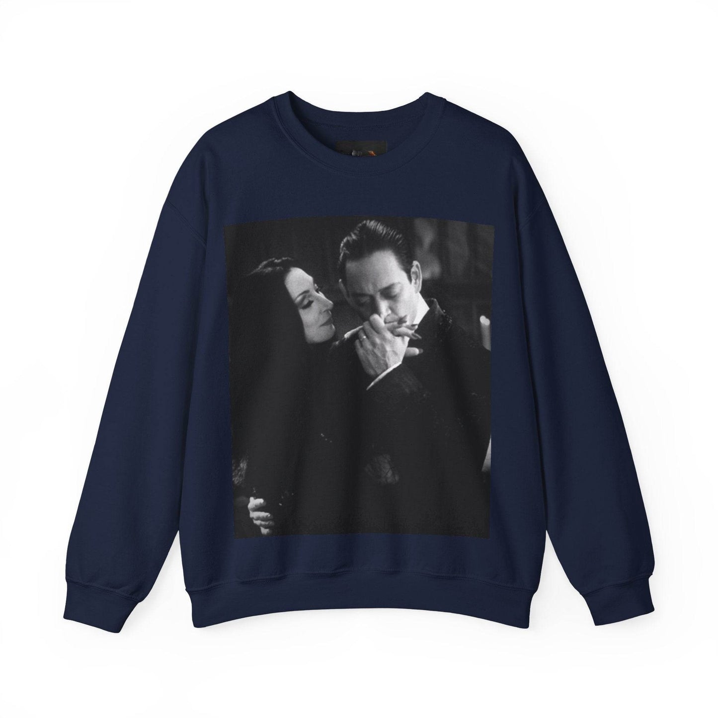 Couple Gothic Unisex Sweatshirt - Gomes & Morticia Design - IntuitiveEncBoutique