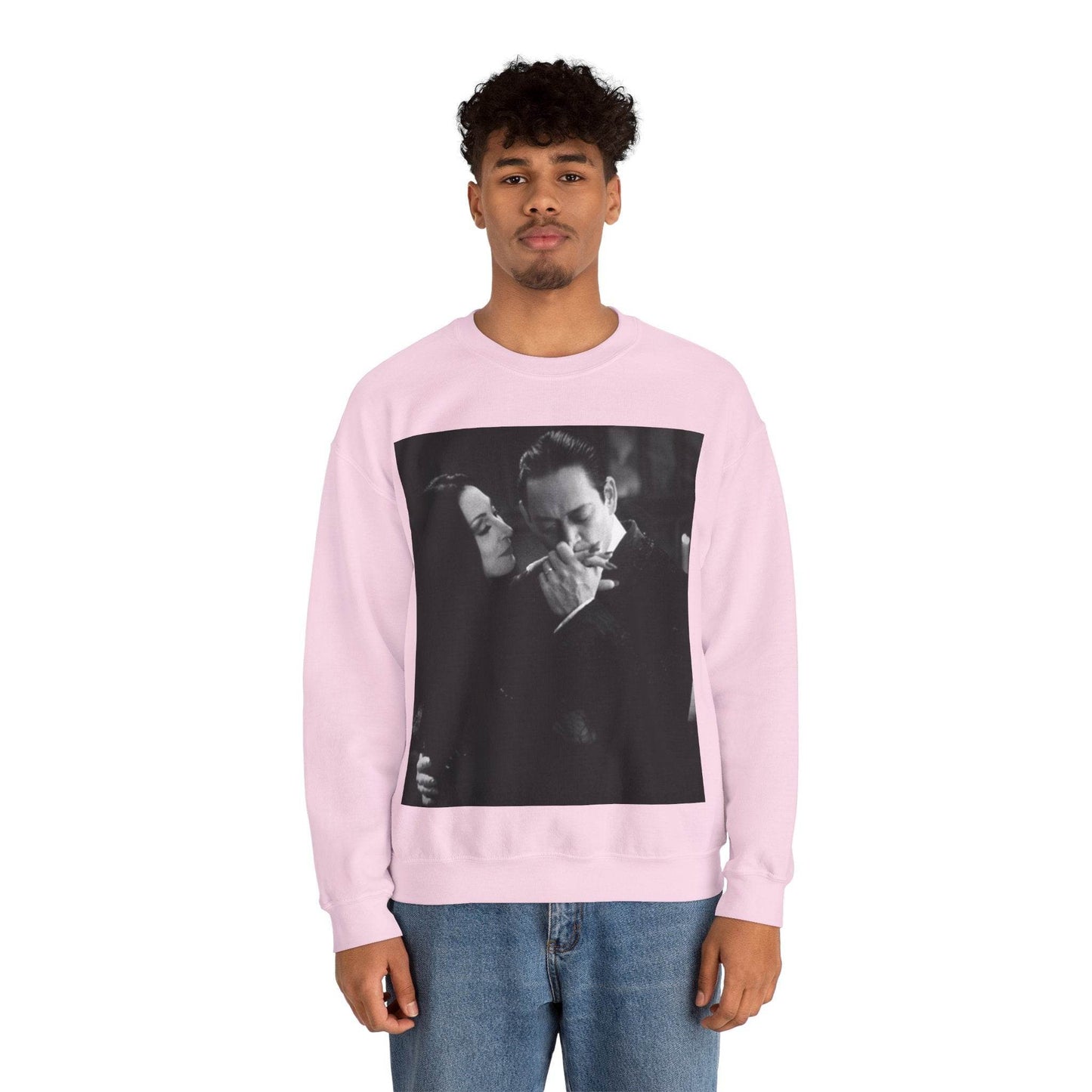 Couple Gothic Unisex Sweatshirt - Gomes & Morticia Design - IntuitiveEncBoutique