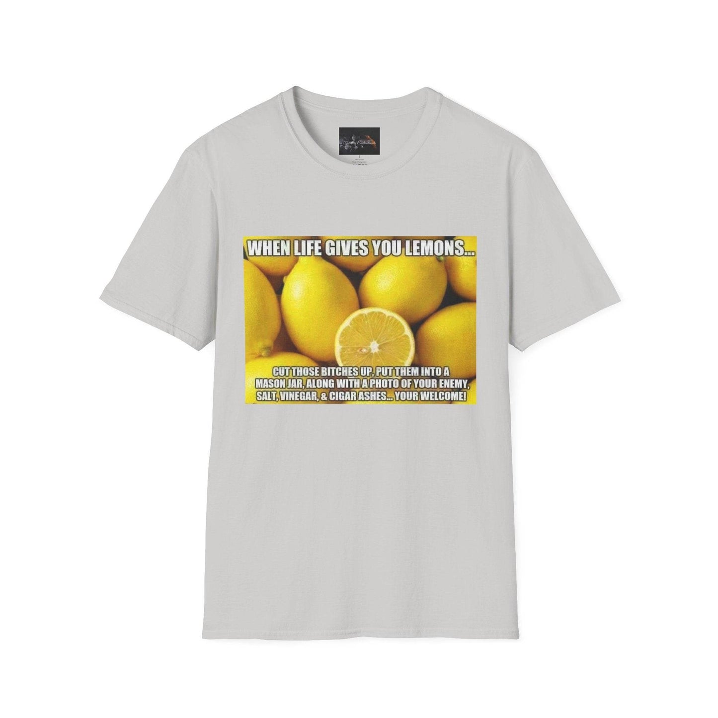 When Life Gives You Lemons T-Shirt, Funny Quote Tee, Gift for Citrus Lovers, Casual Wear, Unisex Humor Shirt, Summer Vibes - IntuitiveEncBoutique