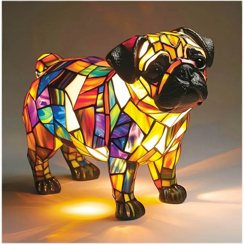 Animal resin LED night light, a cute bedside lamp for living rooms and bedrooms. - IntuitiveEncBoutique