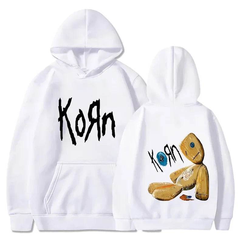 Spring and Autumn New Korn Pattern Printed Hooded Sweatshirt for Men and Women Long Sleeve Casual Outerwear Top - IntuitiveEncBoutique