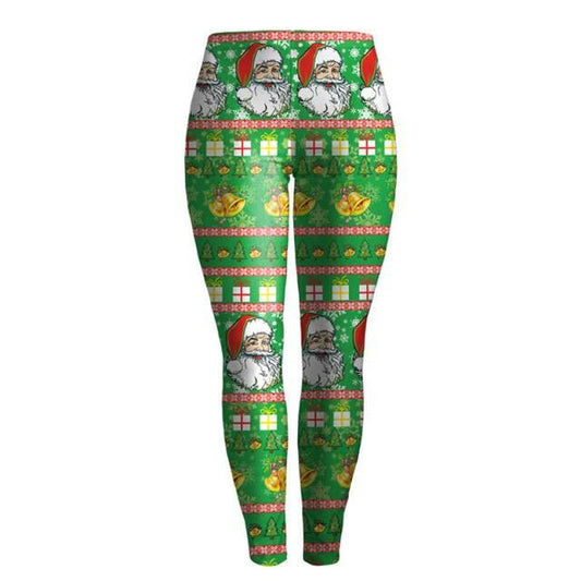Women Christmas Leggings - IntuitiveEncBoutique