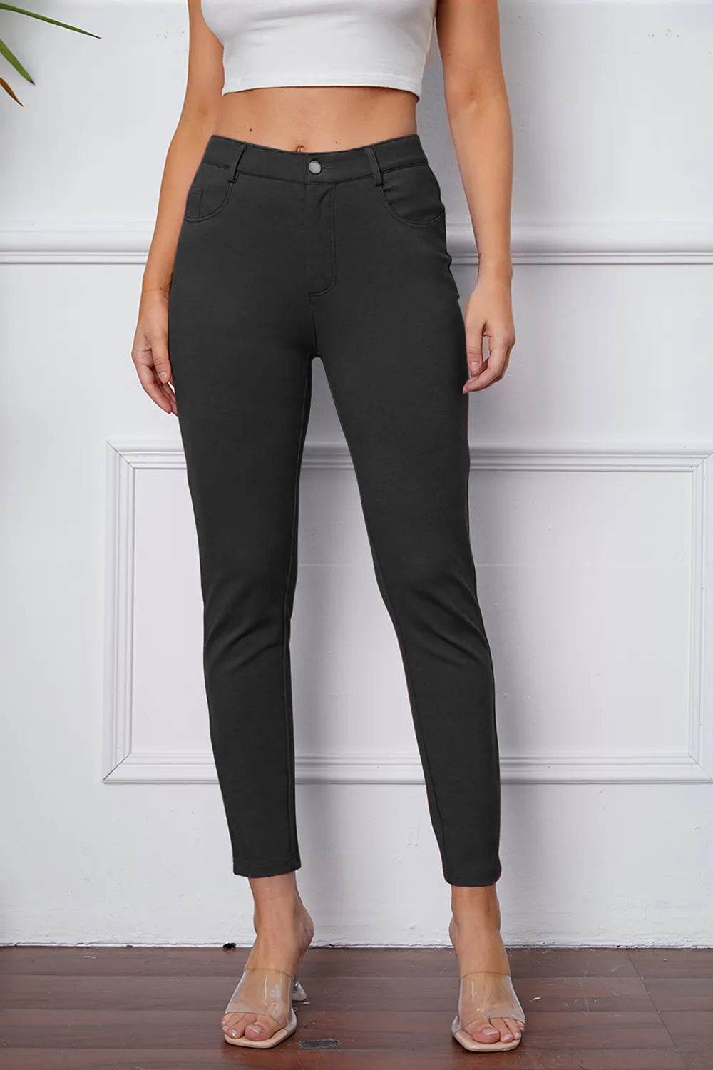 StretchyStitch Pants by Basic Bae - IntuitiveEncBoutique