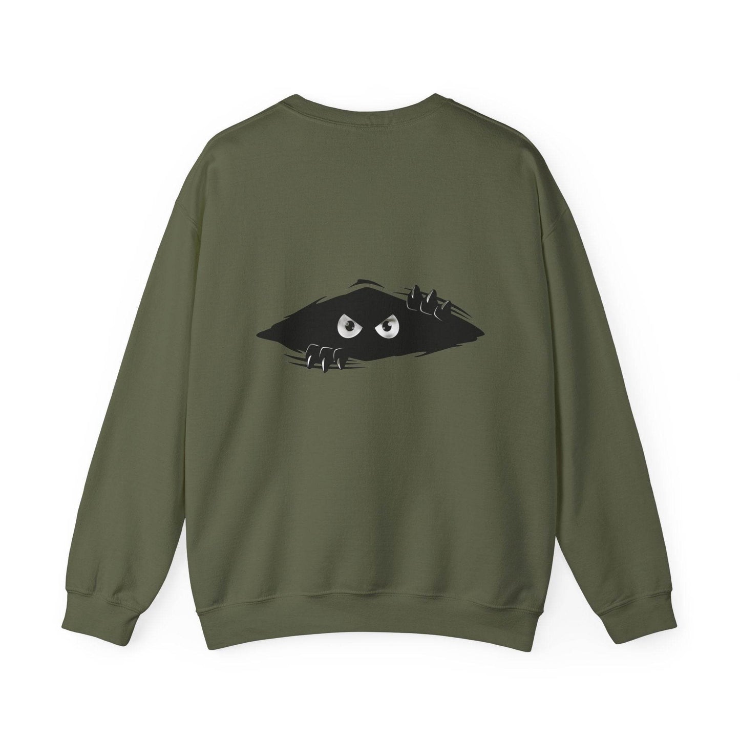 Spooky Vibes Sweatshirt - Halloween Crewneck, Unisex Cozy Jumper, Fall Fashion, Ghosts & Ghouls, Casual Wear, Fun Gift - IntuitiveEncBoutique