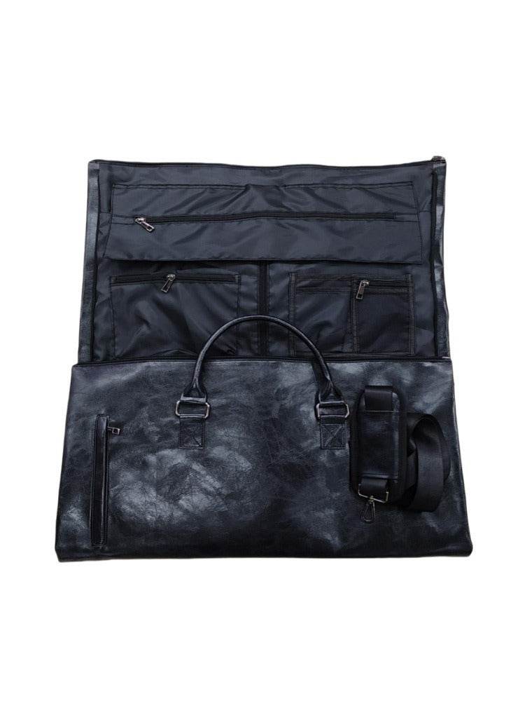 New PU waterproof travel bag with large capacity portable folding bag multifunctional wet dry separation suit bag - IntuitiveEncBoutique