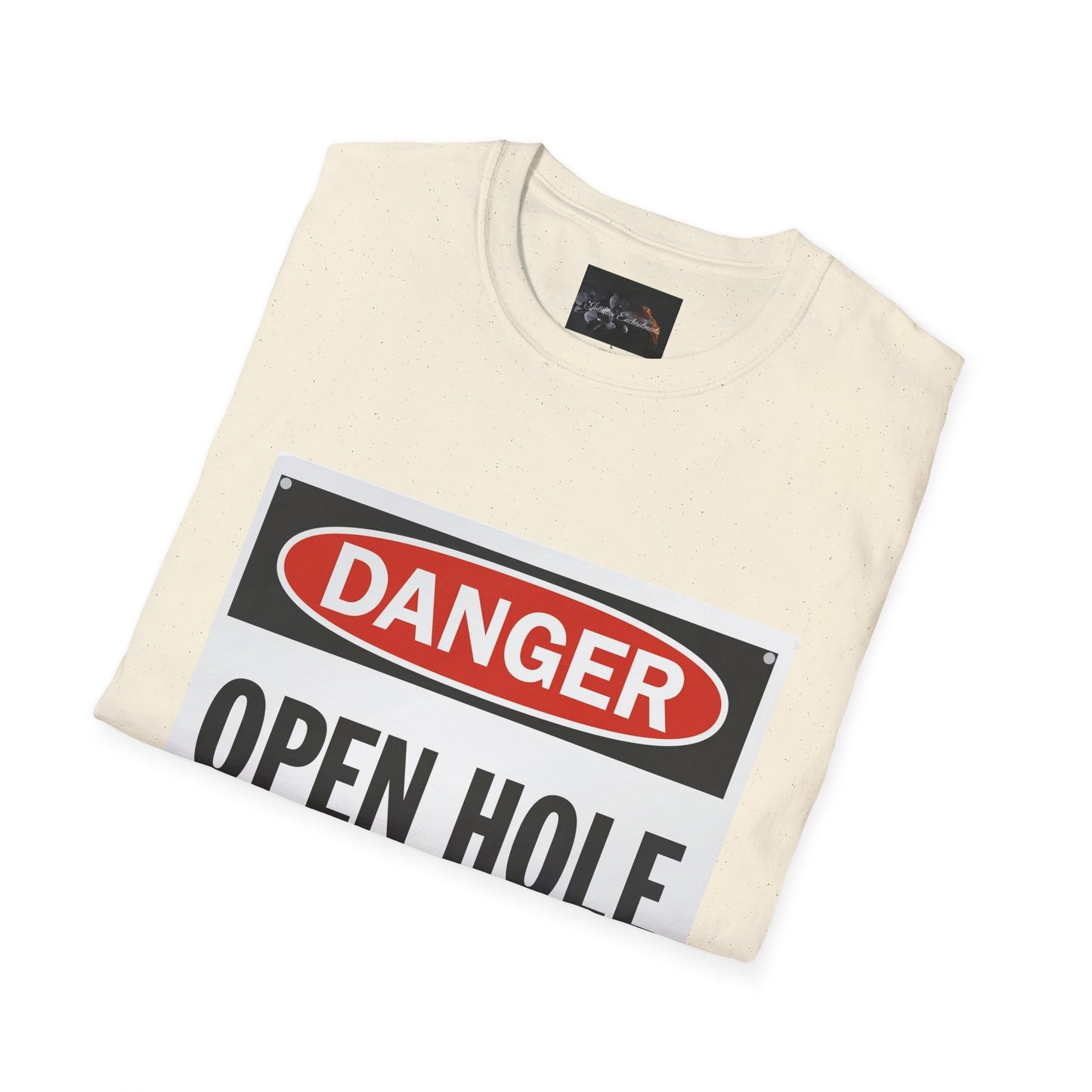 Funny Danger Open Hole T-Shirt