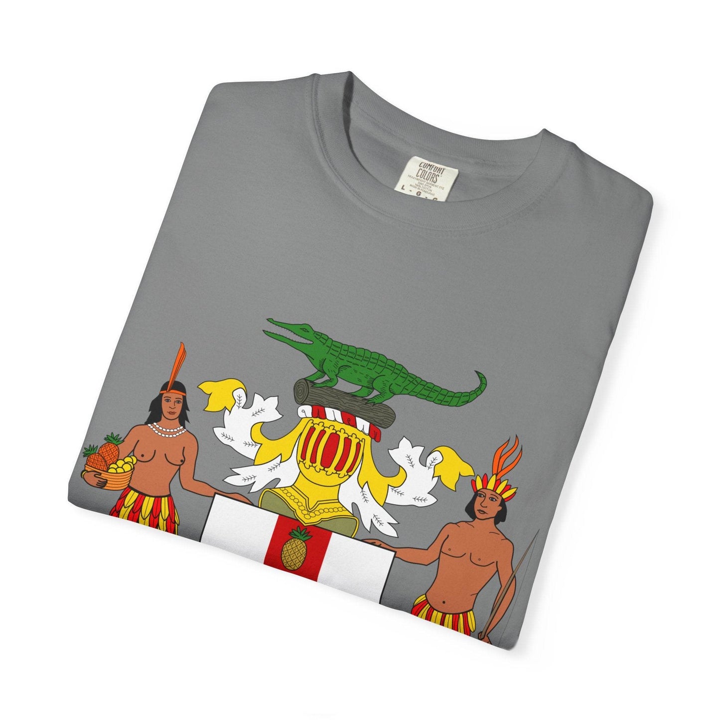 Jamaican Coat of Arms T-shirt - IntuitiveEncBoutique