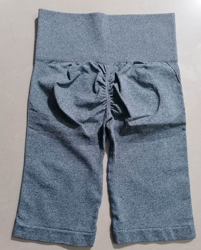 Women's Five-Quarter Pants High Waist Slim Quick-Dry Cycling Yoga Pants - IntuitiveEncBoutique
