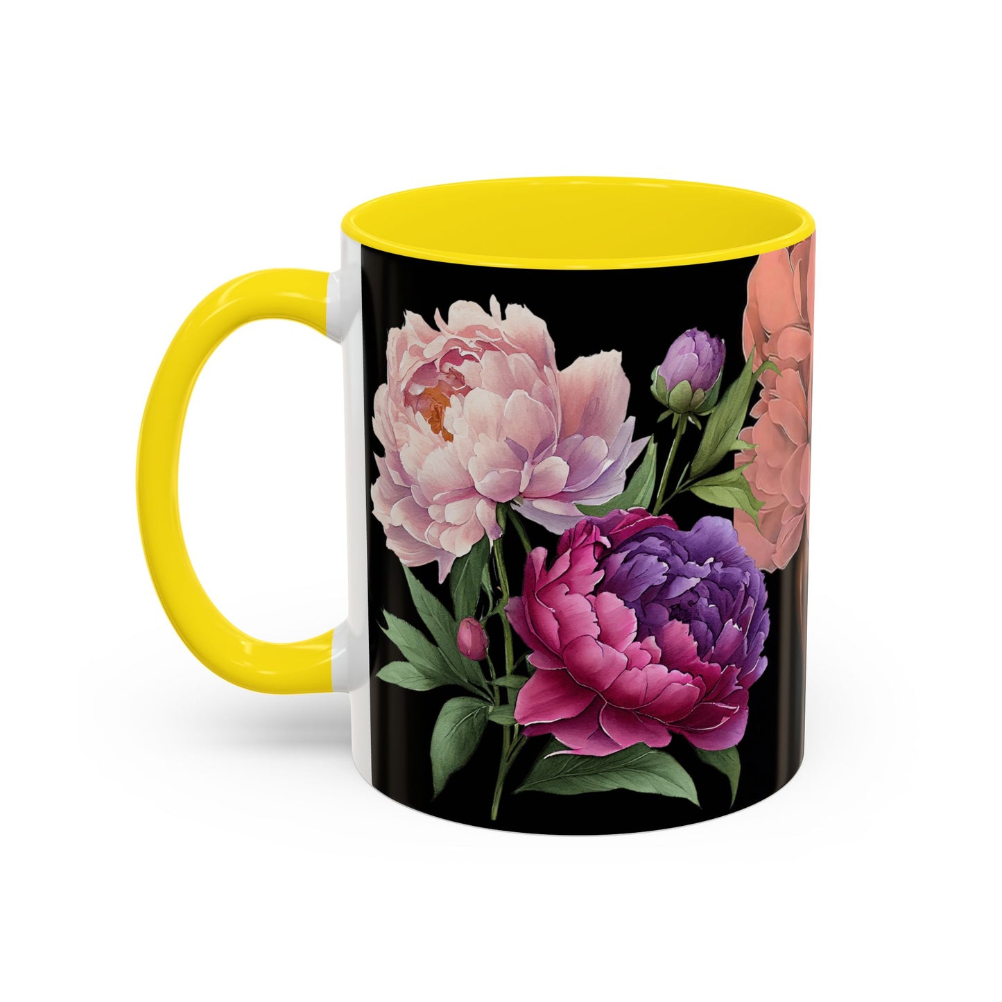 Floral Embrace Coffee Mug, Elegant Gift for Her, Unique Home Decor, Artistic Drinkware, Perfect for Birthdays, Mother's Day, Anniversaries