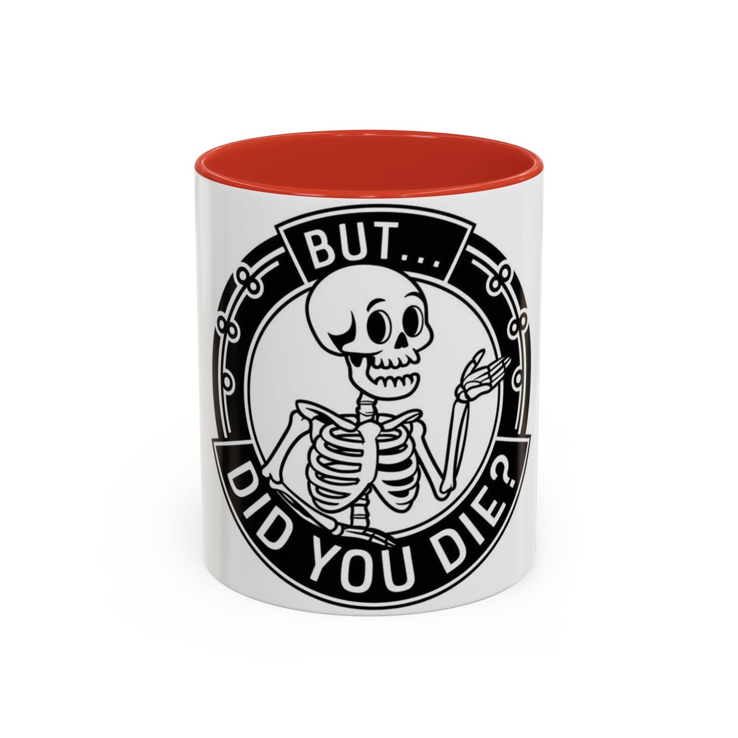 Skeleton Coffee Mug - Perfect for Halloween, Funny Gift for Friends, Gag Gift, Kitchen Decor, Humor Mug