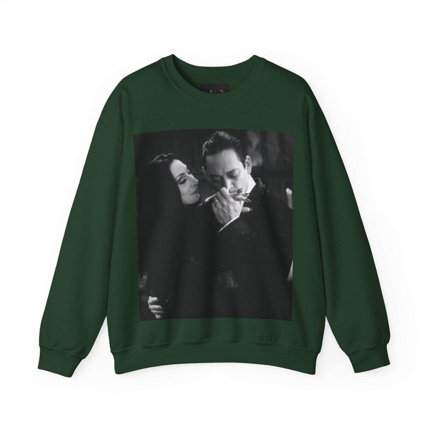 Couple Gothic Unisex Sweatshirt - Gomes & Morticia Design - IntuitiveEncBoutique