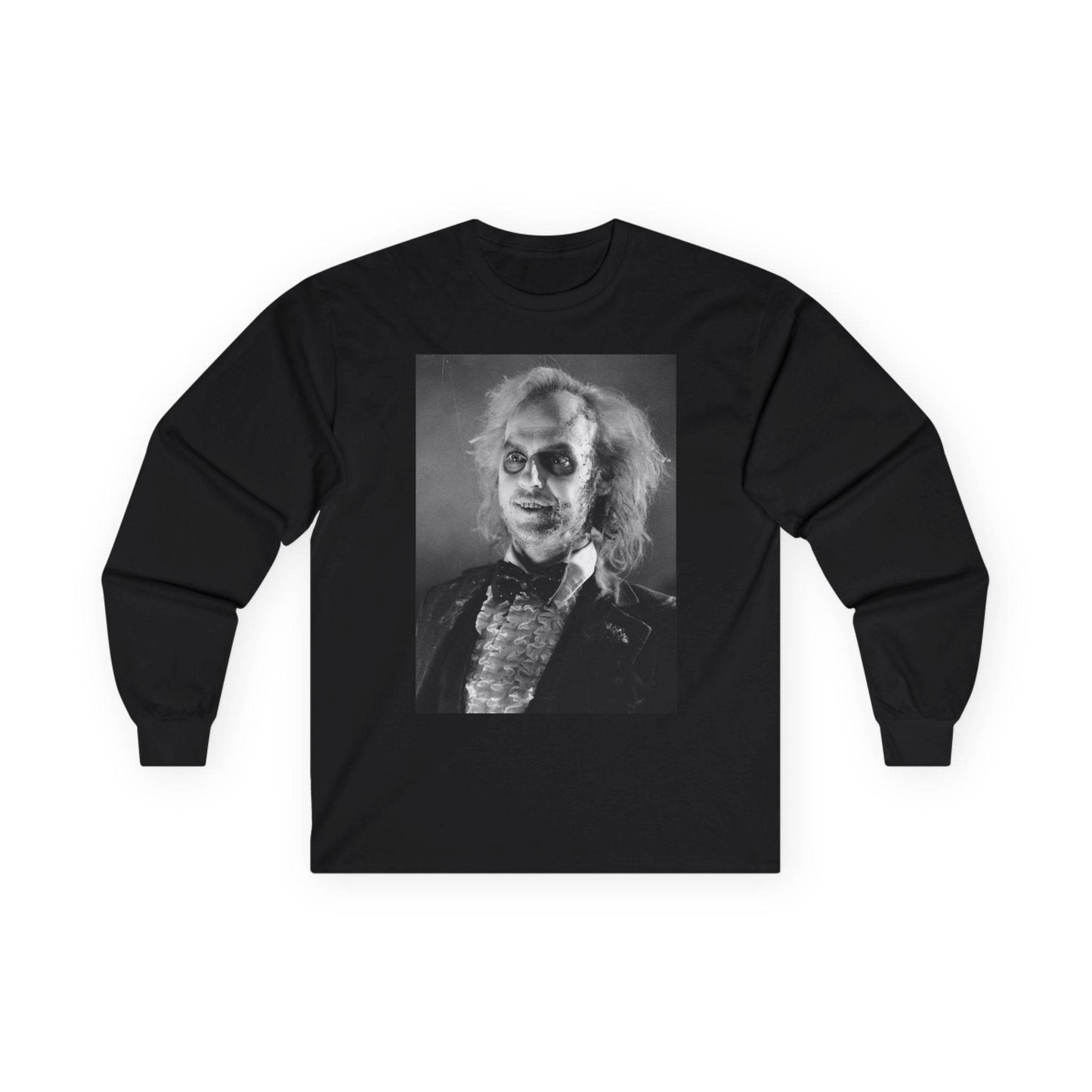 Long Sleeve Tee - Beetlejuice Design - IntuitiveEncBoutique
