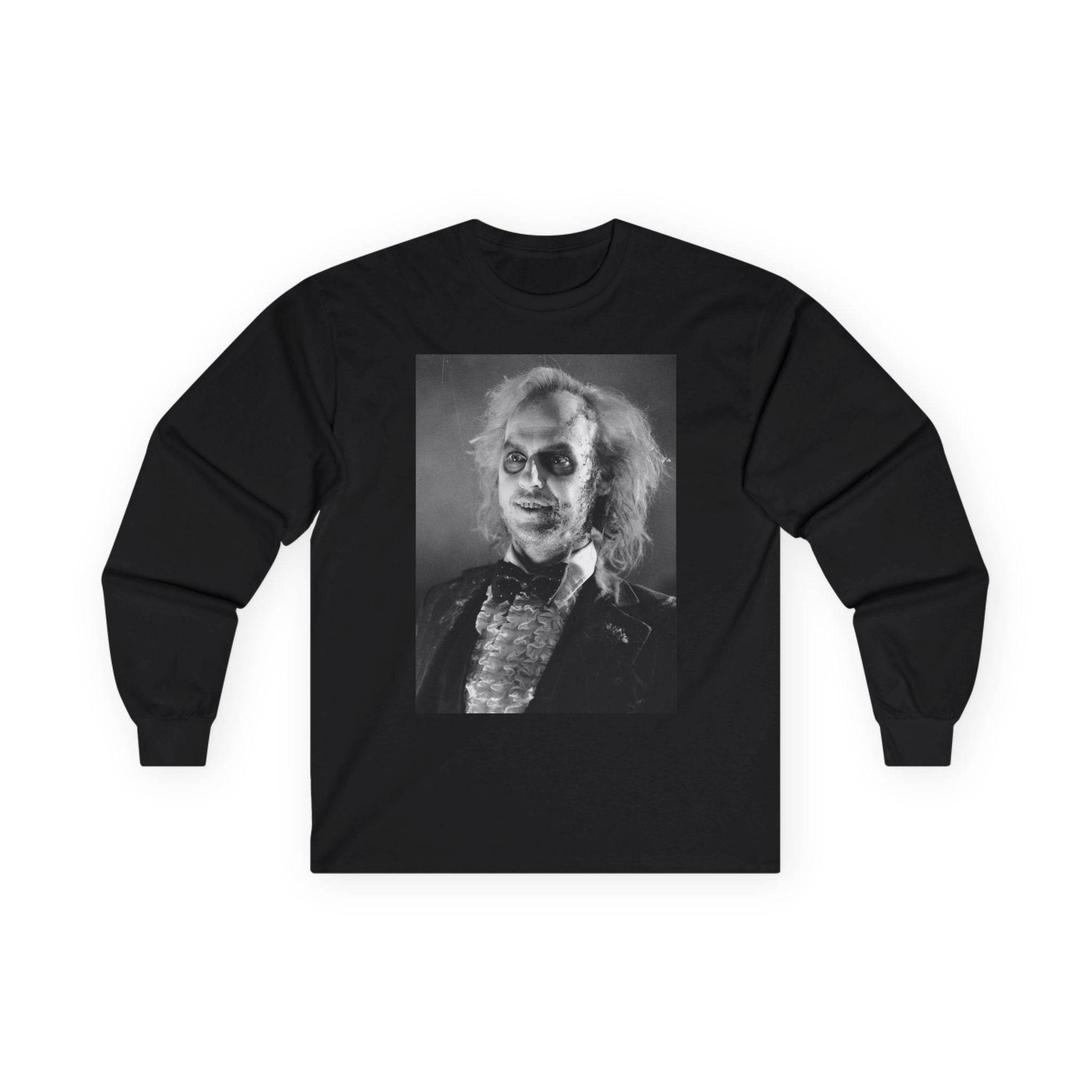 Long Sleeve Tee - Beetlejuice Design - IntuitiveEncBoutique