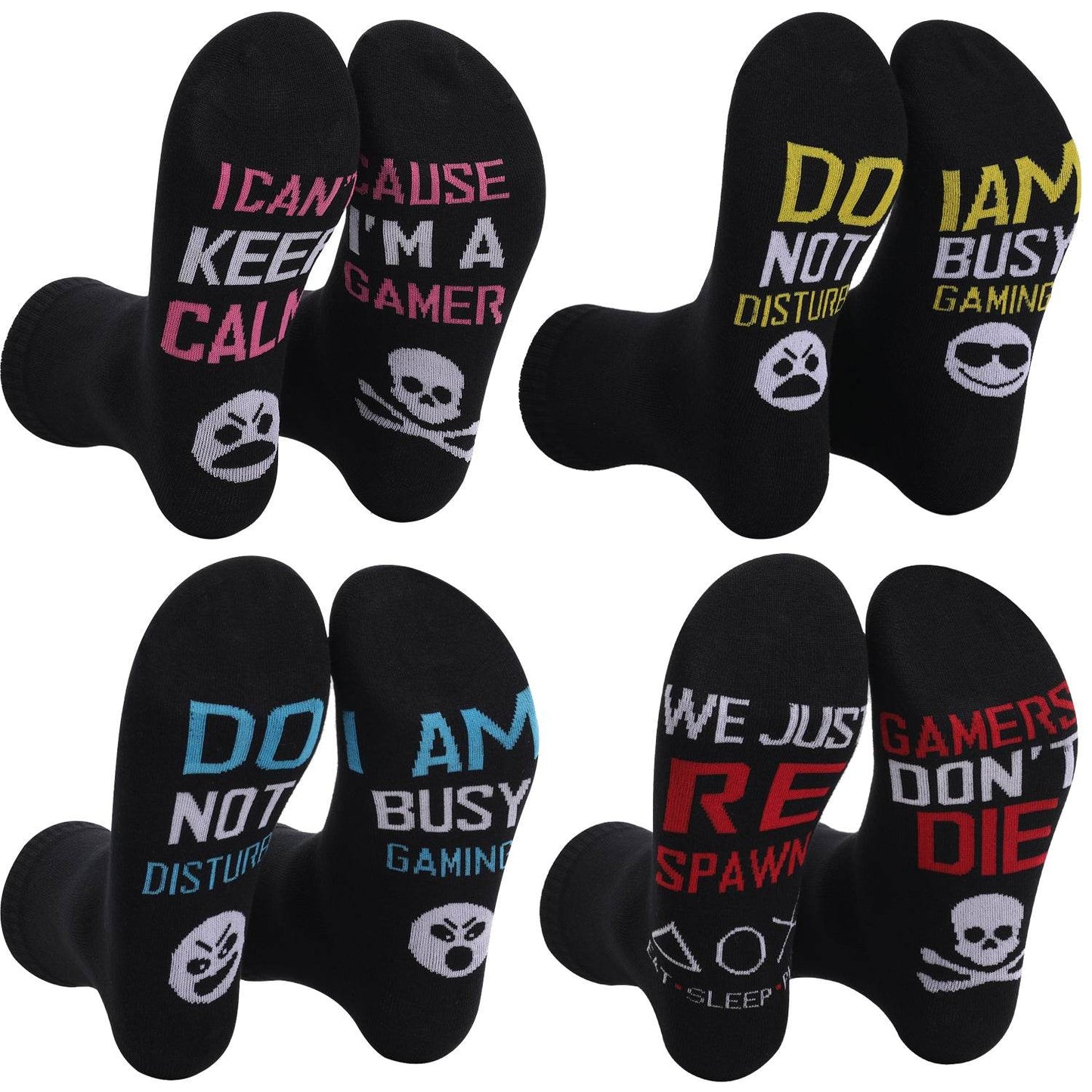 Game Print Socks DO NOT DISTRUB BUSY GAMING New Socks In Tube Socks - IntuitiveEncBoutique