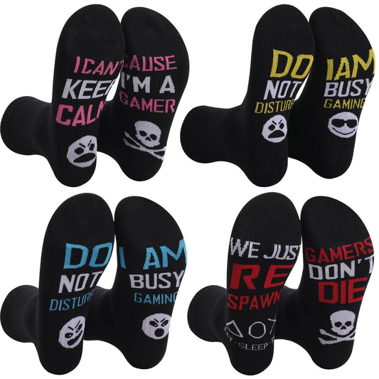 Game Print Socks DO NOT DISTRUB BUSY GAMING New Socks In Tube Socks - IntuitiveEncBoutique