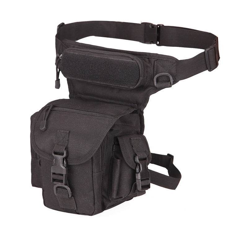 Waterproof Oxford Army camouflage single shoulder crossbody journalist photography sports leg bag - IntuitiveEncBoutique