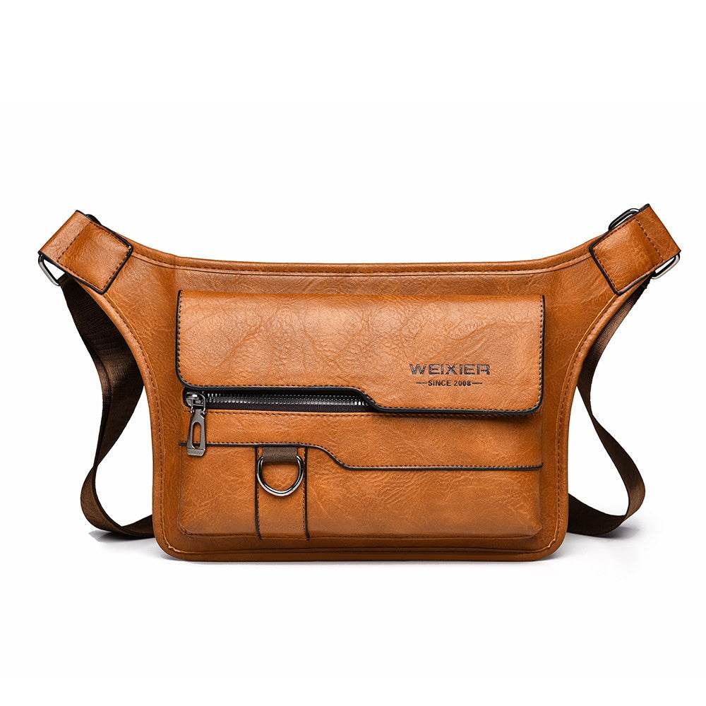 large capacity waterproof chest bag large capacity crossbody bag shoulder bag  - IntuitiveEncBoutique