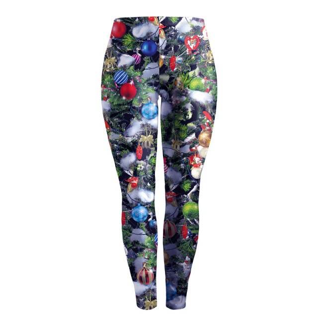 Women Christmas Leggings - IntuitiveEncBoutique