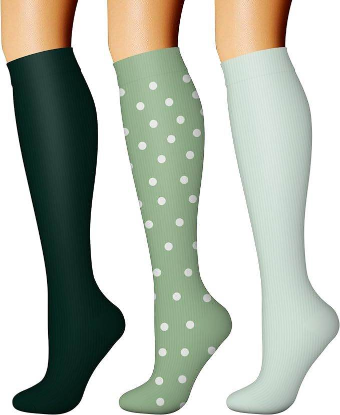 Sports pressure socks long tube socks calf socks compression socks skipping rope elastic cycling socks - IntuitiveEncBoutique