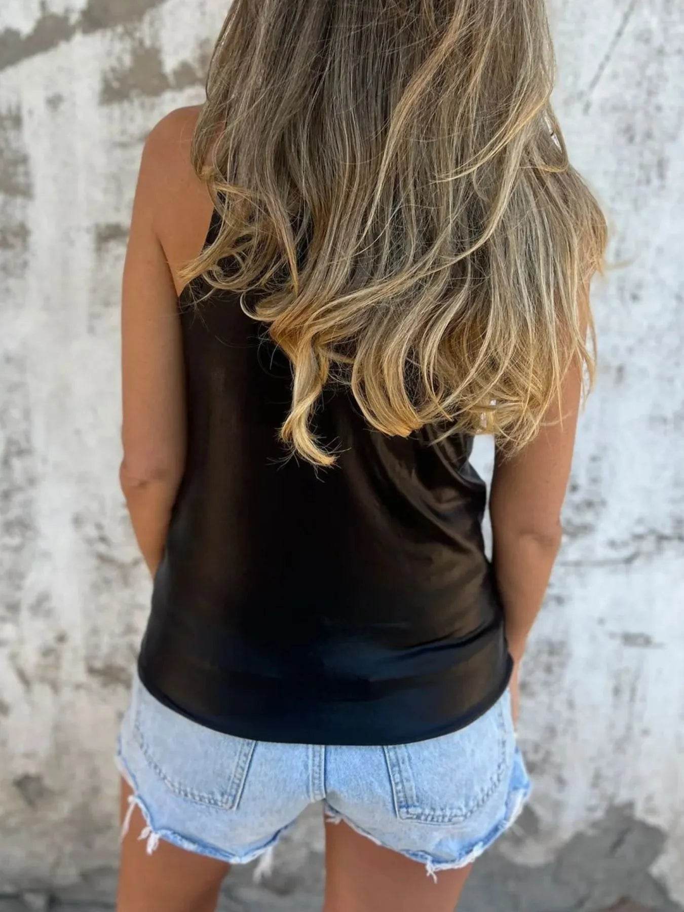 Full Size Round Neck Tank Top Plus Size - IntuitiveEncBoutique