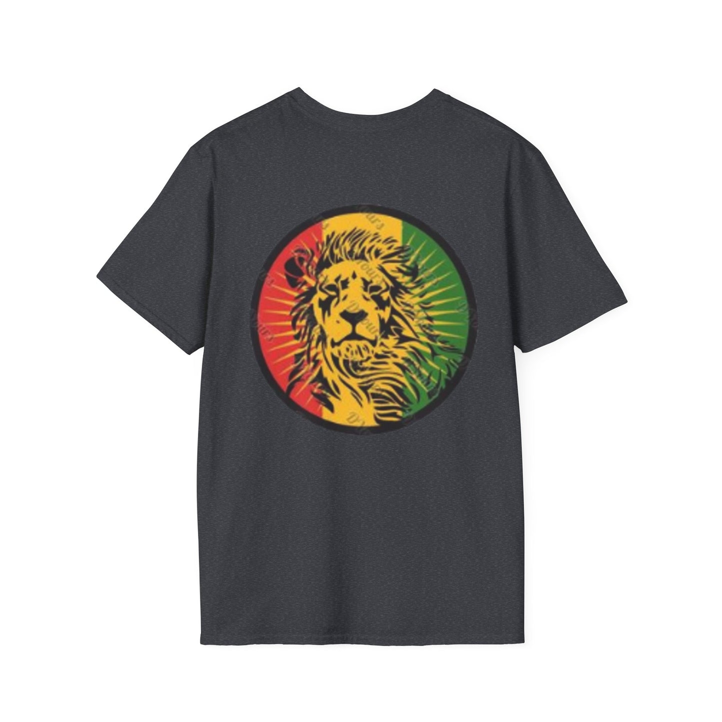 Rasta Vibes Unisex T-Shirt, Jah Bless Graphic Tee, Lion of Judah Shirt, Reggae Style Apparel, Festival Wear, Gift for Music Lovers