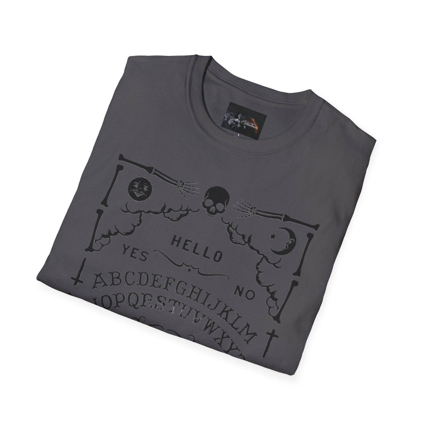 Mystical Ouija Board Unisex T-Shirt - Perfect for Halloween, Gift, Casual Wear, Spirituality, Ghost Lovers - IntuitiveEncBoutique