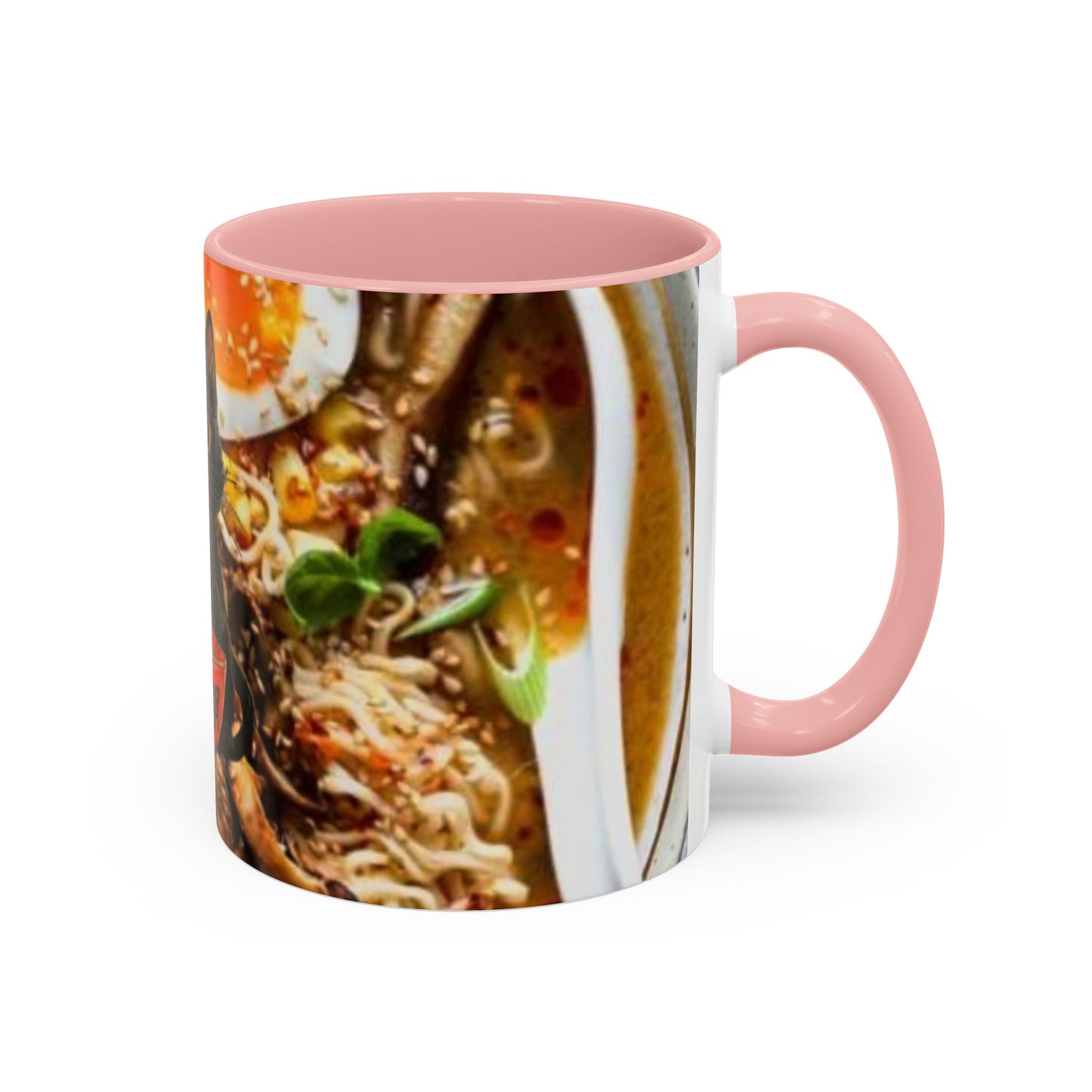 Cute Cat Noodle Coffee Mug, Funny Cat Mug, Kitchen Decor, Cat Lover Gift, Ramen Themed Cup, Animal Lover Coffee Cup, Gift for Cat Owners